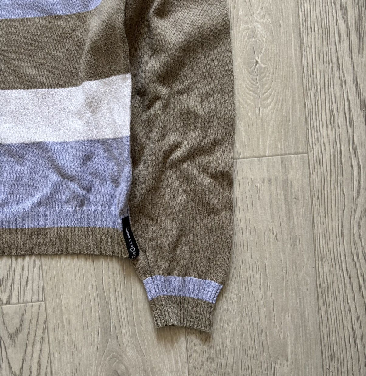 Dolce & Gabbana × Vintage Vintage Dolce Gabbana Striped Long Sleeve 90s Size US M / EU 48-50 / 2 - 4 Thumbnail