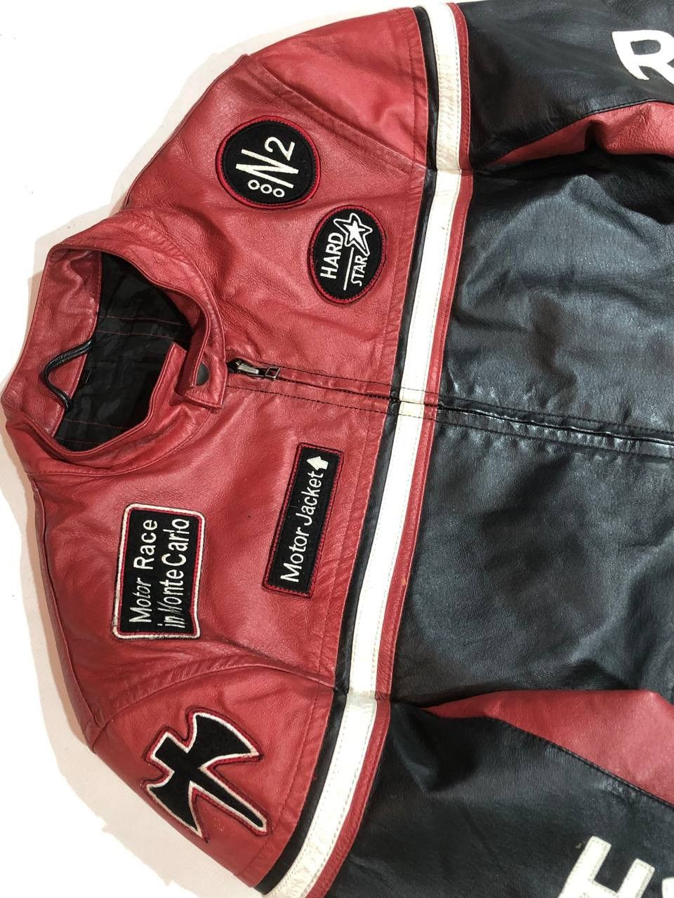 Other Berich Rock Star Monte Carlo Racing Moto Leather Jacket Size US M / EU 48-50 / 2 - 13 Thumbnail