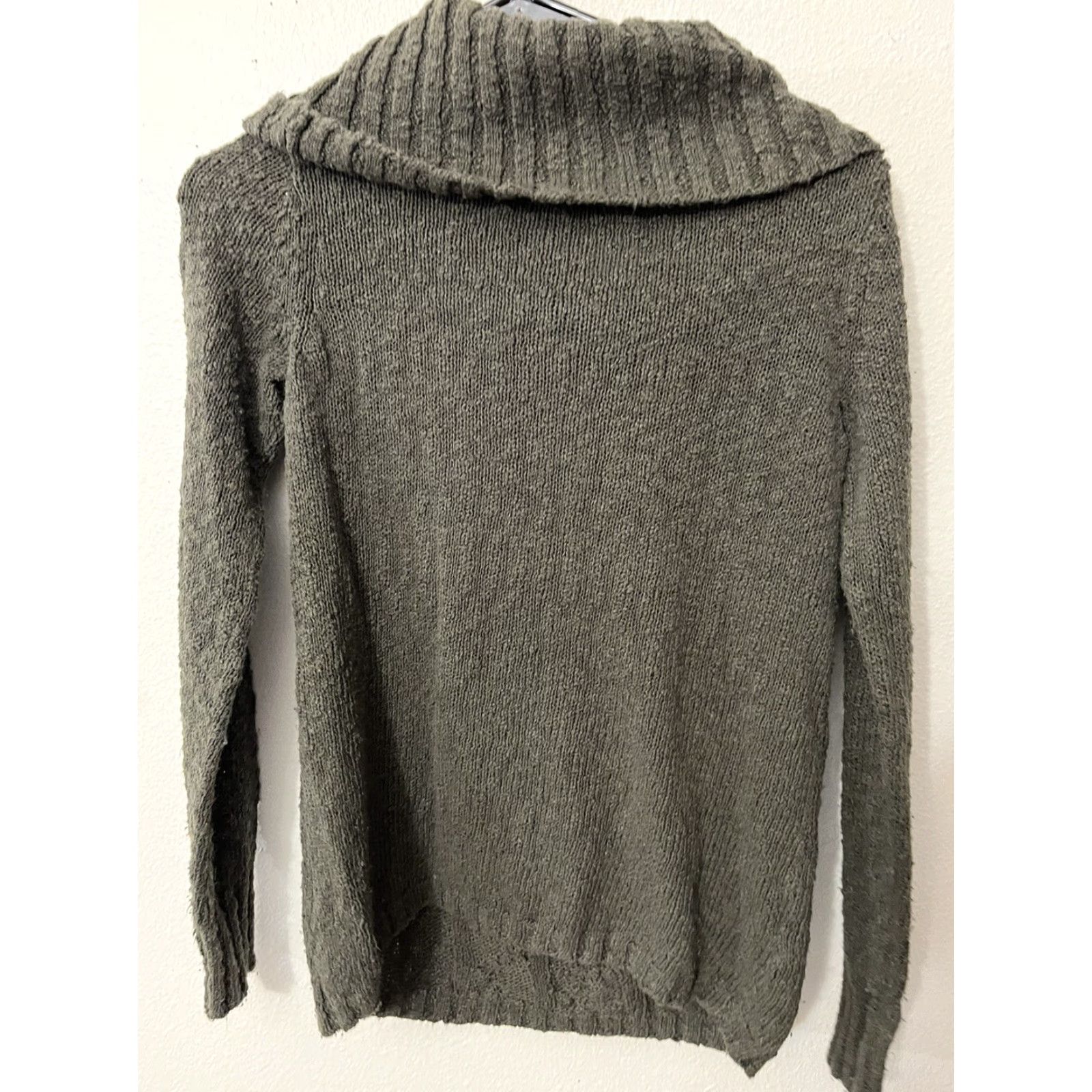 Tommy Bahama Tommy Bahama Sweater Adult XS Green Turtleneck Cable Knit Pullover Womens Size XS / US 0-2 / IT 36-38 - 2 Thumbnail