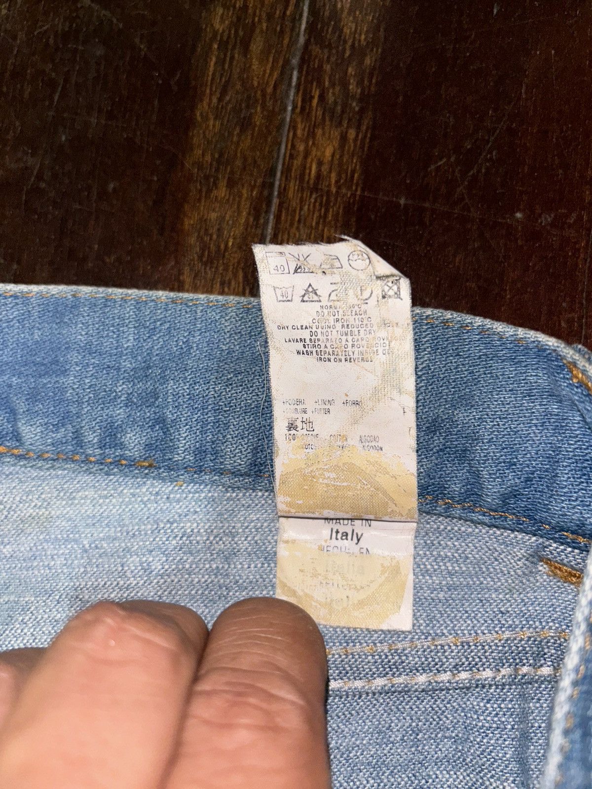 Alexander McQueen × Vintage Alexander mcqueen asid wash pant Size US 30 / EU 46 - 7 Thumbnail