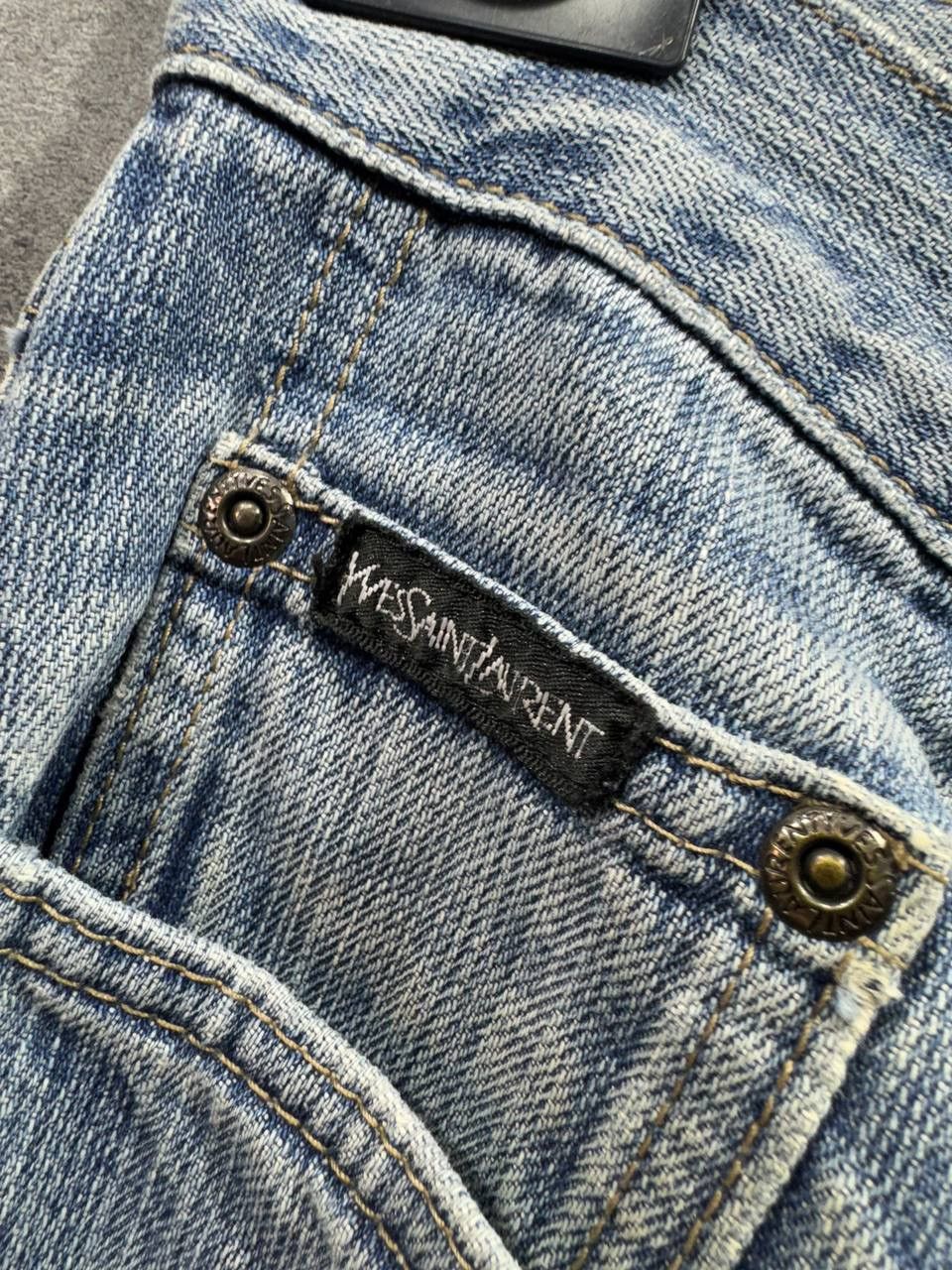 Yves Saint Laurent Yves Saint Laurent Vintage Denim Jeans Pants YSL 90s Size US 32 / EU 48 - 7 Thumbnail