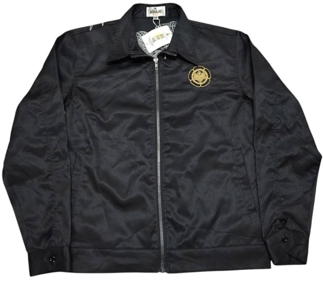Japanese Brand Karakuri Tamashi Embroidered Jacket (F427) Size US L / EU 52-54 / 3 - 3 Thumbnail
