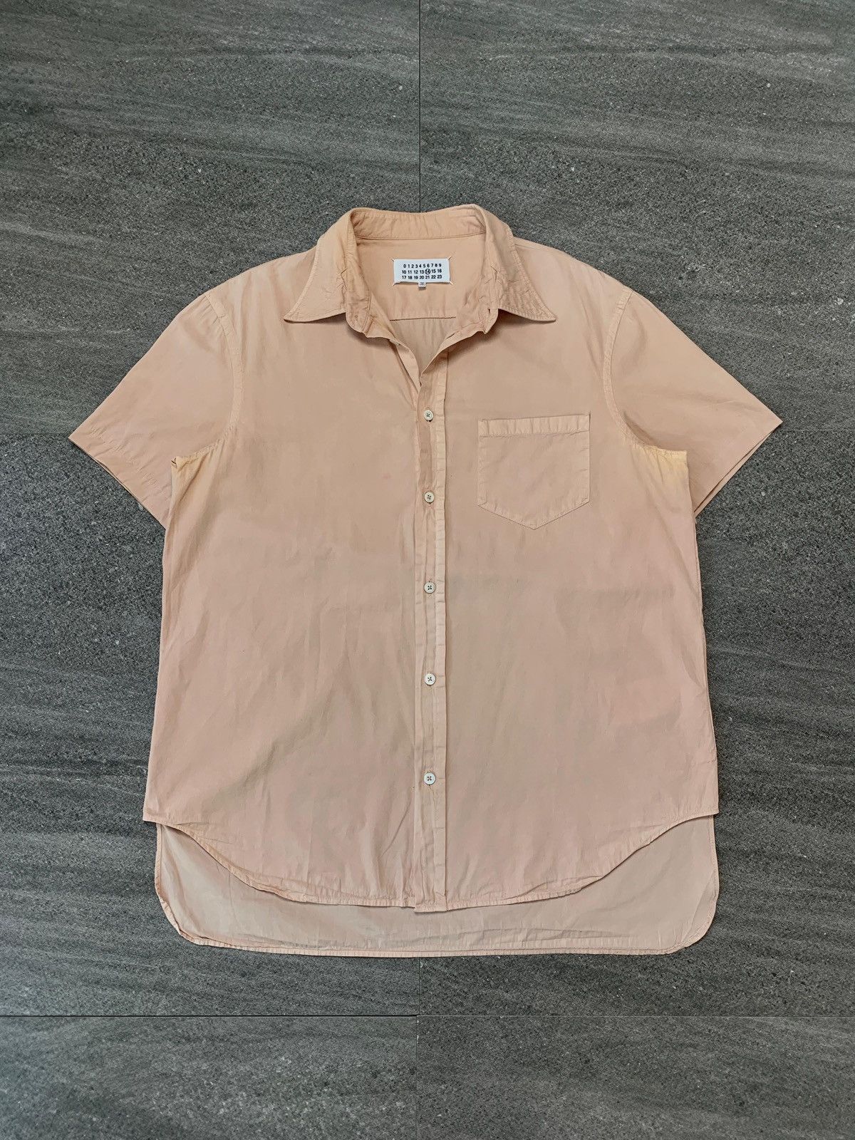 Maison Margiela FREE TAX! Cotton Silk Blend Shirt - Medium Size US M / EU 48-50 / 2 - 2 Thumbnail