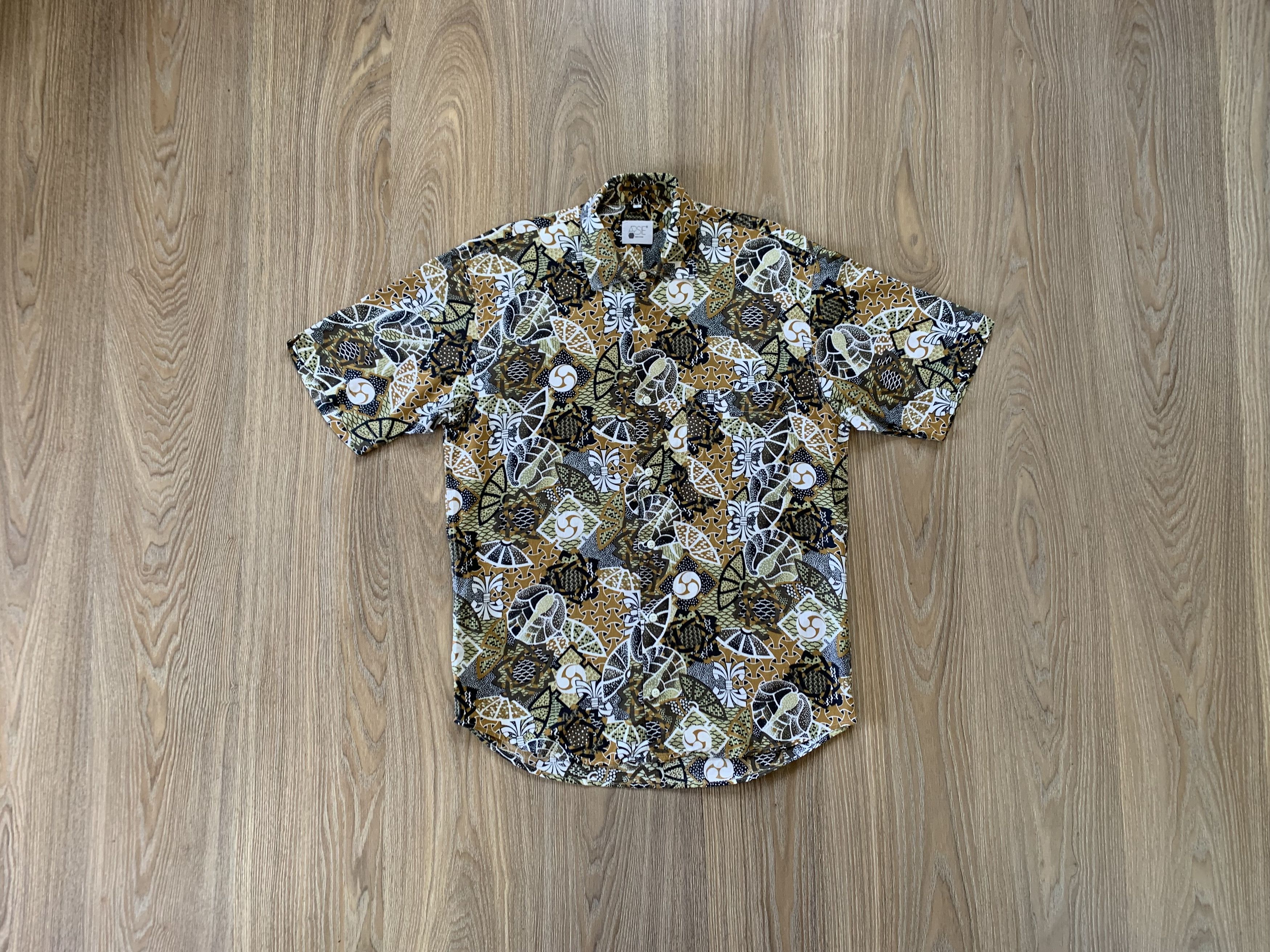 Other Arsie Hawaiian Overprint Tropic Shirt Size US M / EU 48-50 / 2 - 1 Thumbnail