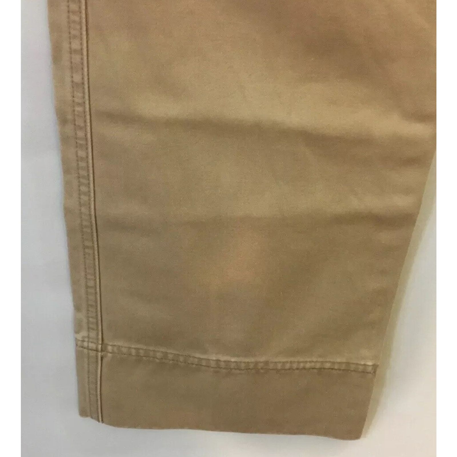 Gap GAP Jeans Tan Cotton Cargo Capri Pants Womens Size 4 Size 27" / US 4 / IT 40 - 5 Thumbnail