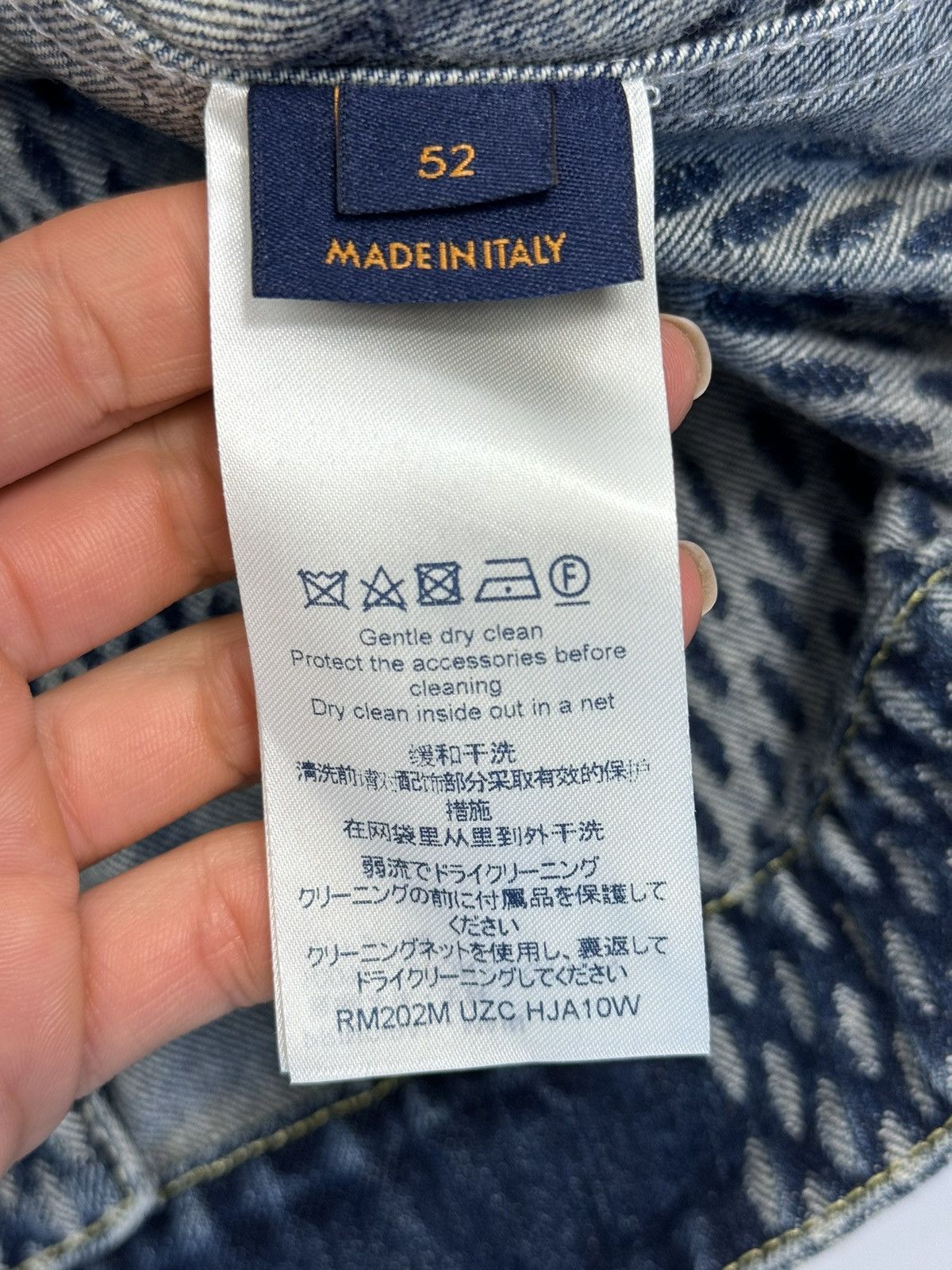 Louis Vuitton LOUIS VUITTON X NIGO MONOGRAM BLUE DENIM JACKET Size US XL / EU 56 / 4 - 12 Thumbnail