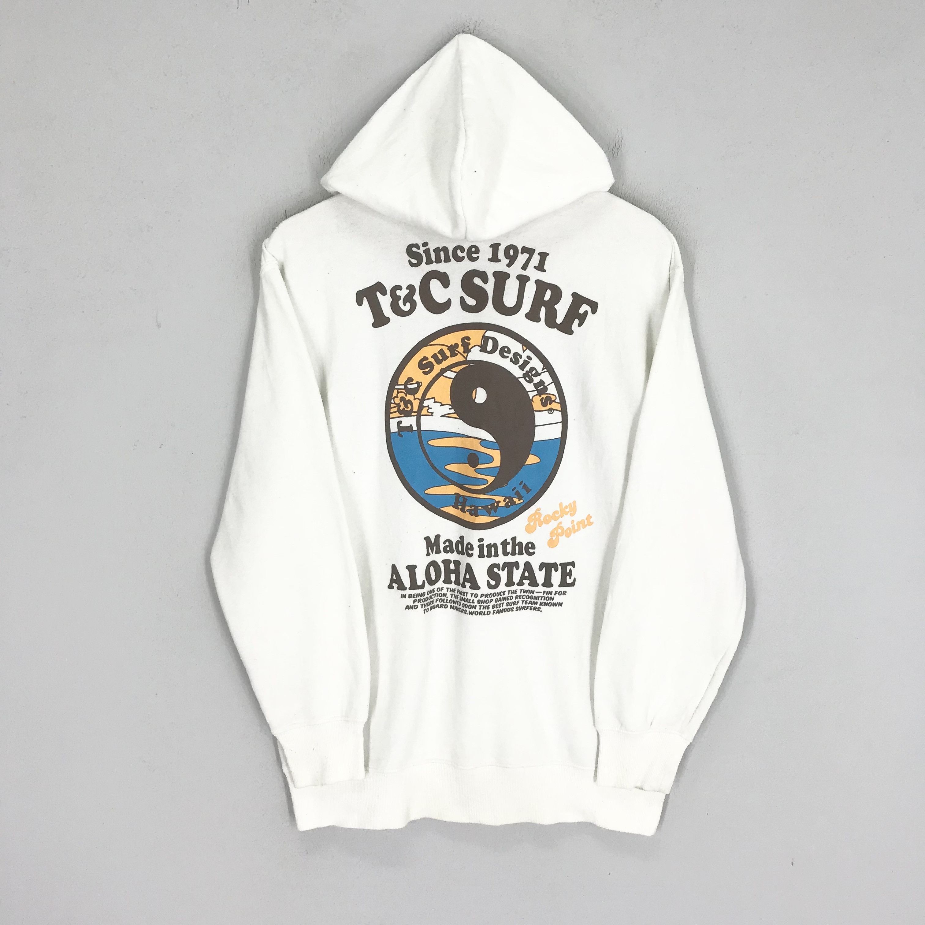 Vintage Vintage 90s T&C Surf Design Sweatshirt - 228 Size US M / EU 48-50 / 2 - 2 Thumbnail