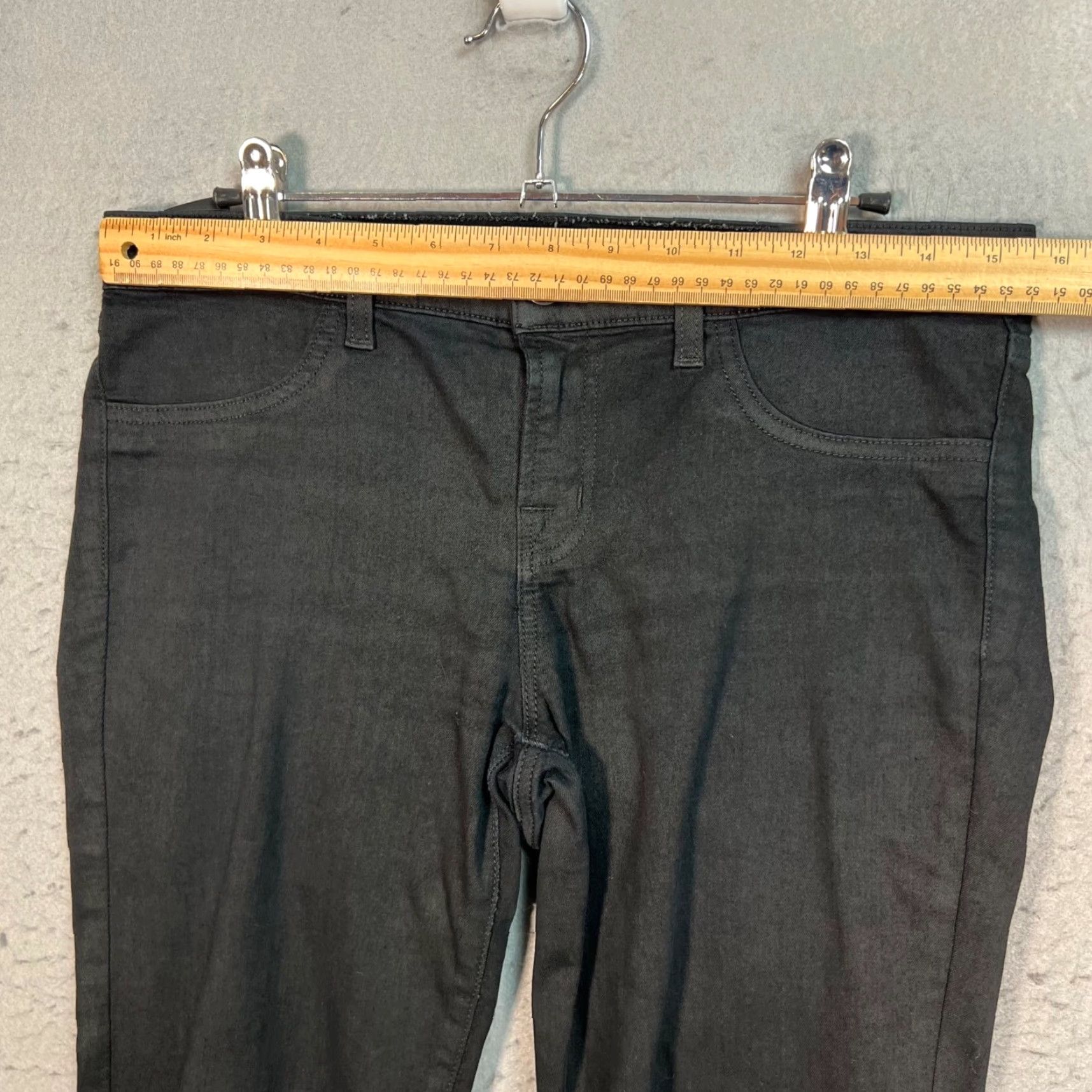 J Brand J Brand Womens Jeans Size 29 Black Stretch Denim Skinny 5-Pocket Slim Mid Rise Adult Womens Size 29" - 6 Thumbnail