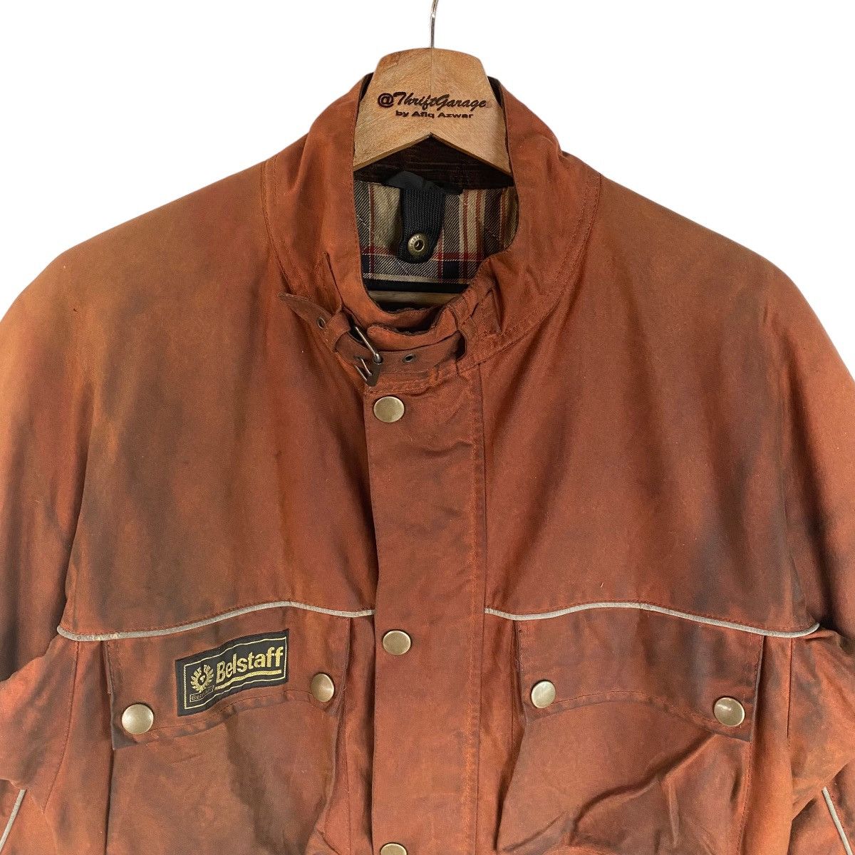 Belstaff × Vintage Dont buy yet ! Trialmaster Iconic Dirty-Effect Wax Jacket Size US M / EU 48-50 / 2 - 2 Thumbnail