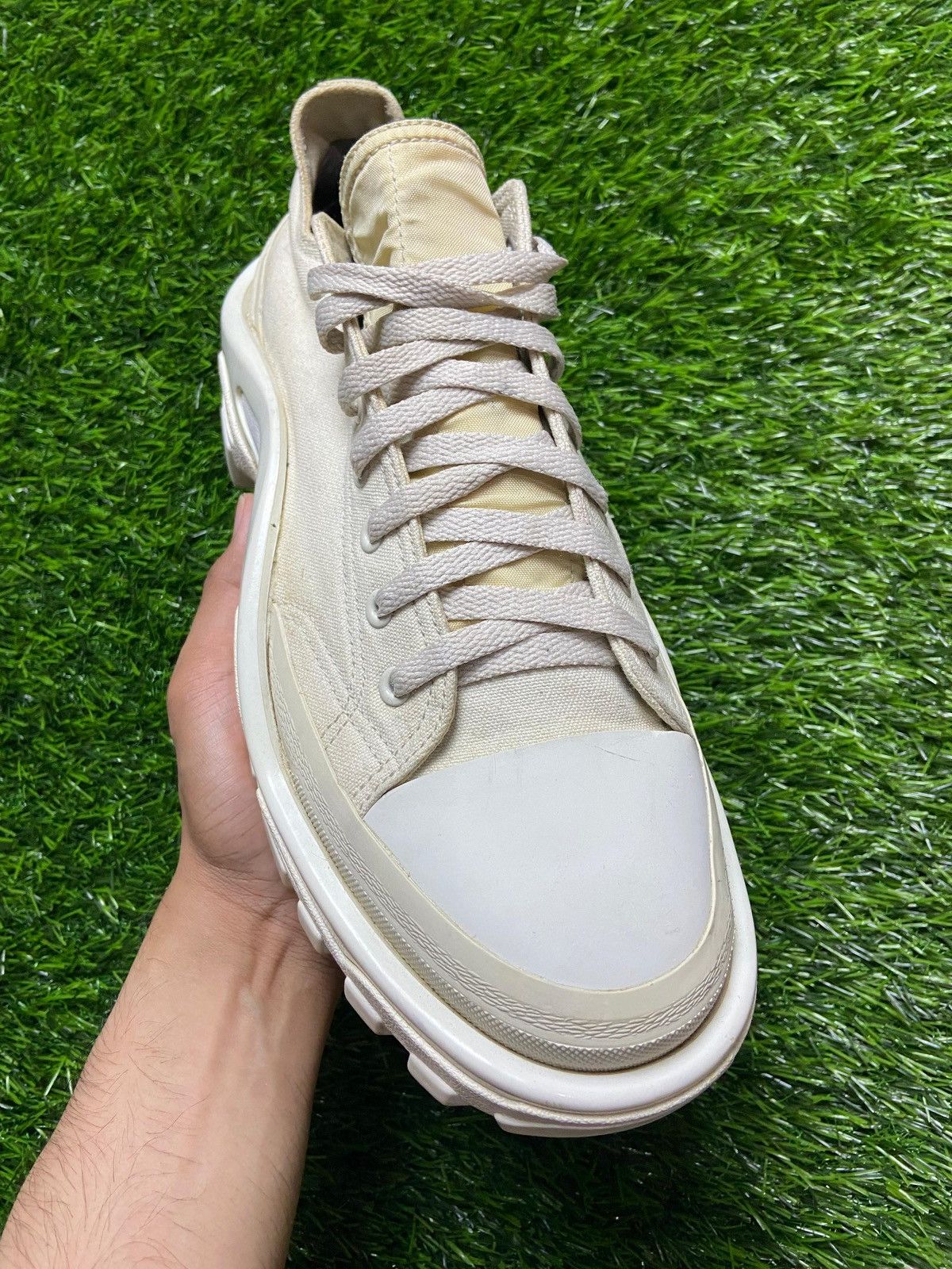 Adidas × Raf Simons Adidas Raf Simons Detroit Runner Talc B22527 Size US 11 / EU 44 - 10 Thumbnail