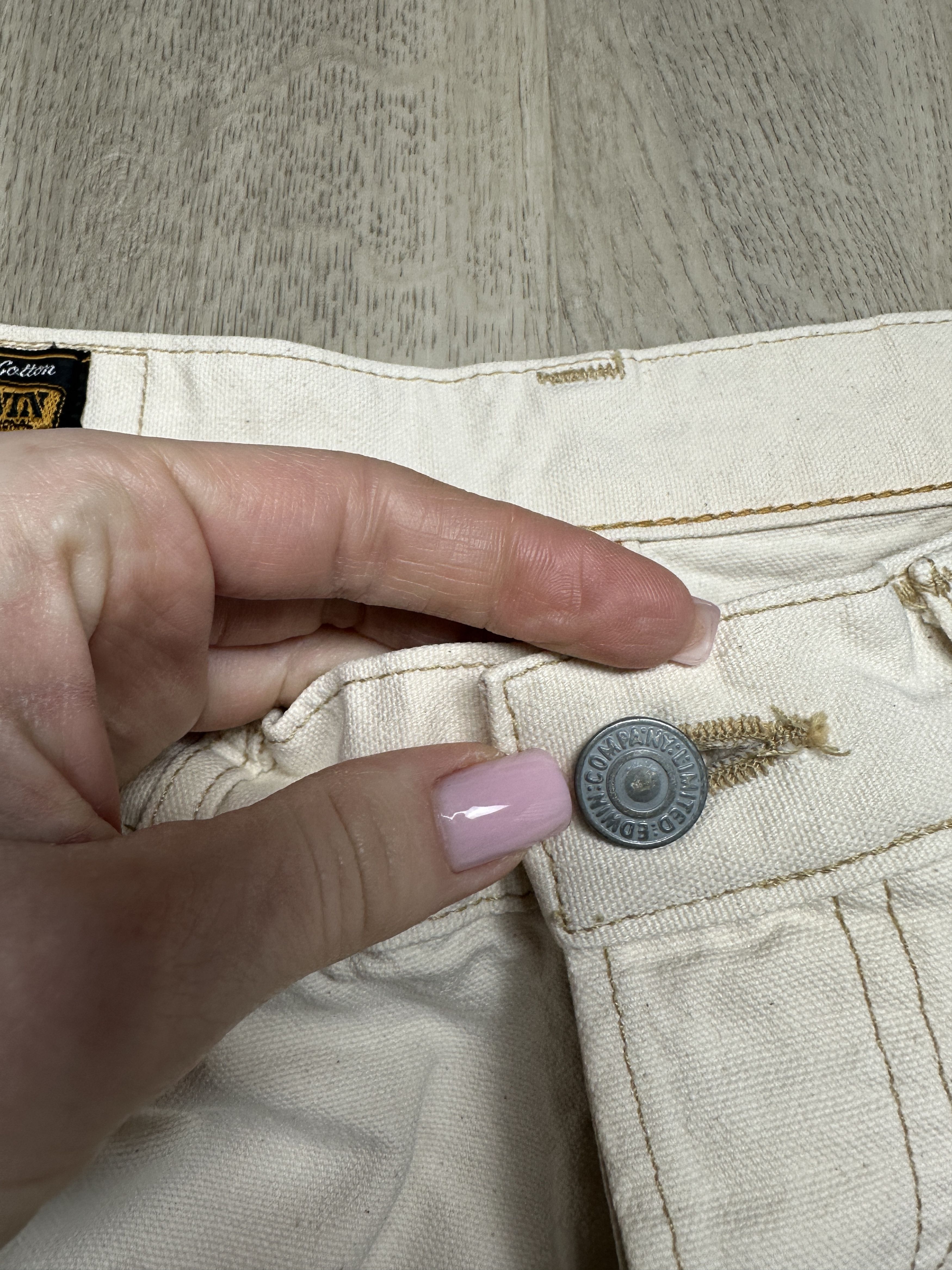 Edwin Edwin 90s Vintage Mens Denim Pants Jeans Size US 32 / EU 48 - 9 Thumbnail