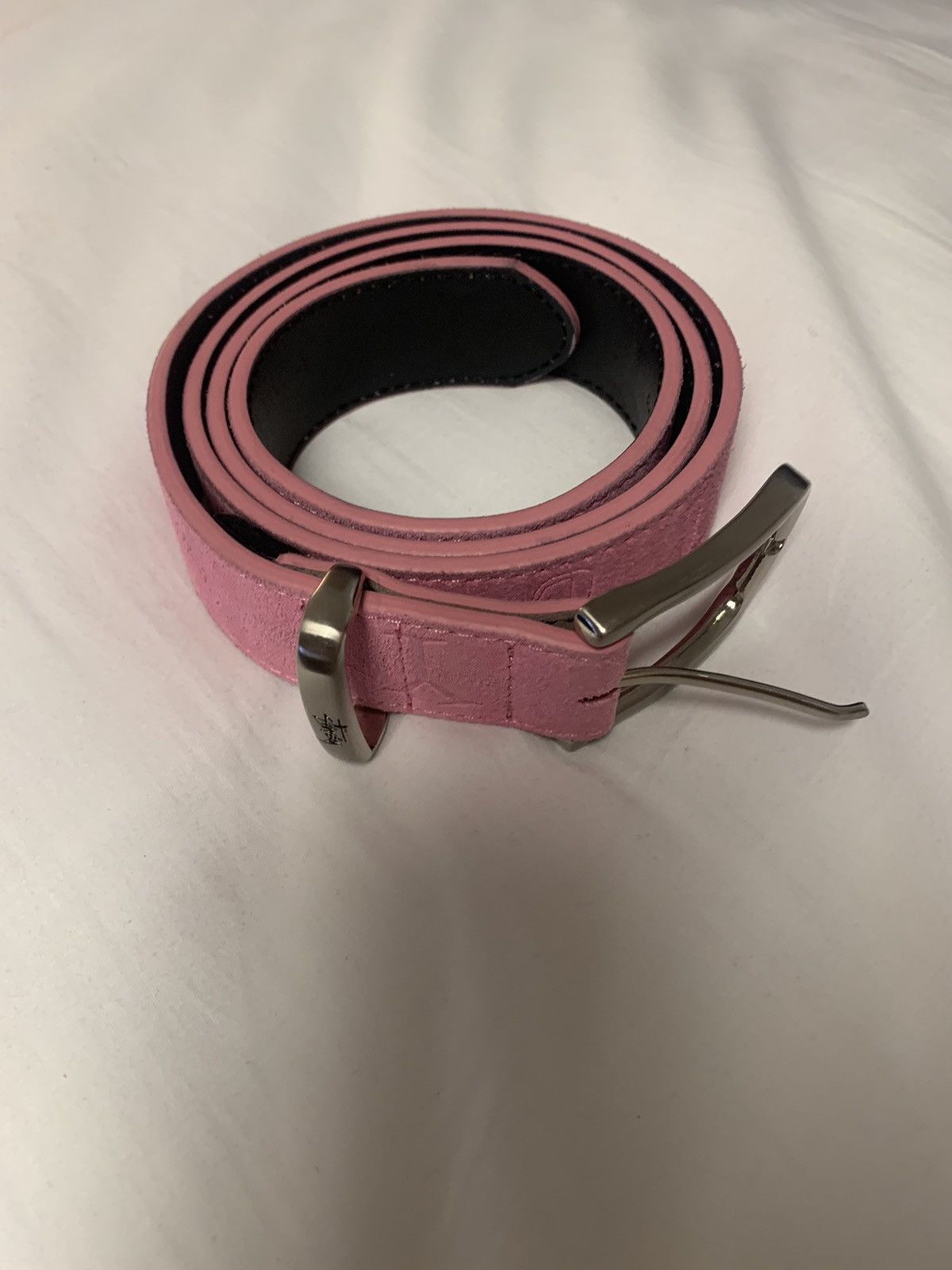 Streetwear × Stussy × Vintage Pink Stussy Belt | Grailed
