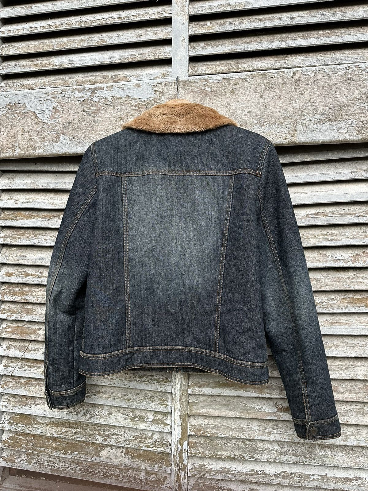 Edwin 👹Vintage Edwin Fleece Lined Trucker Jacket Size US S / EU 44-46 / 1 - 9 Thumbnail