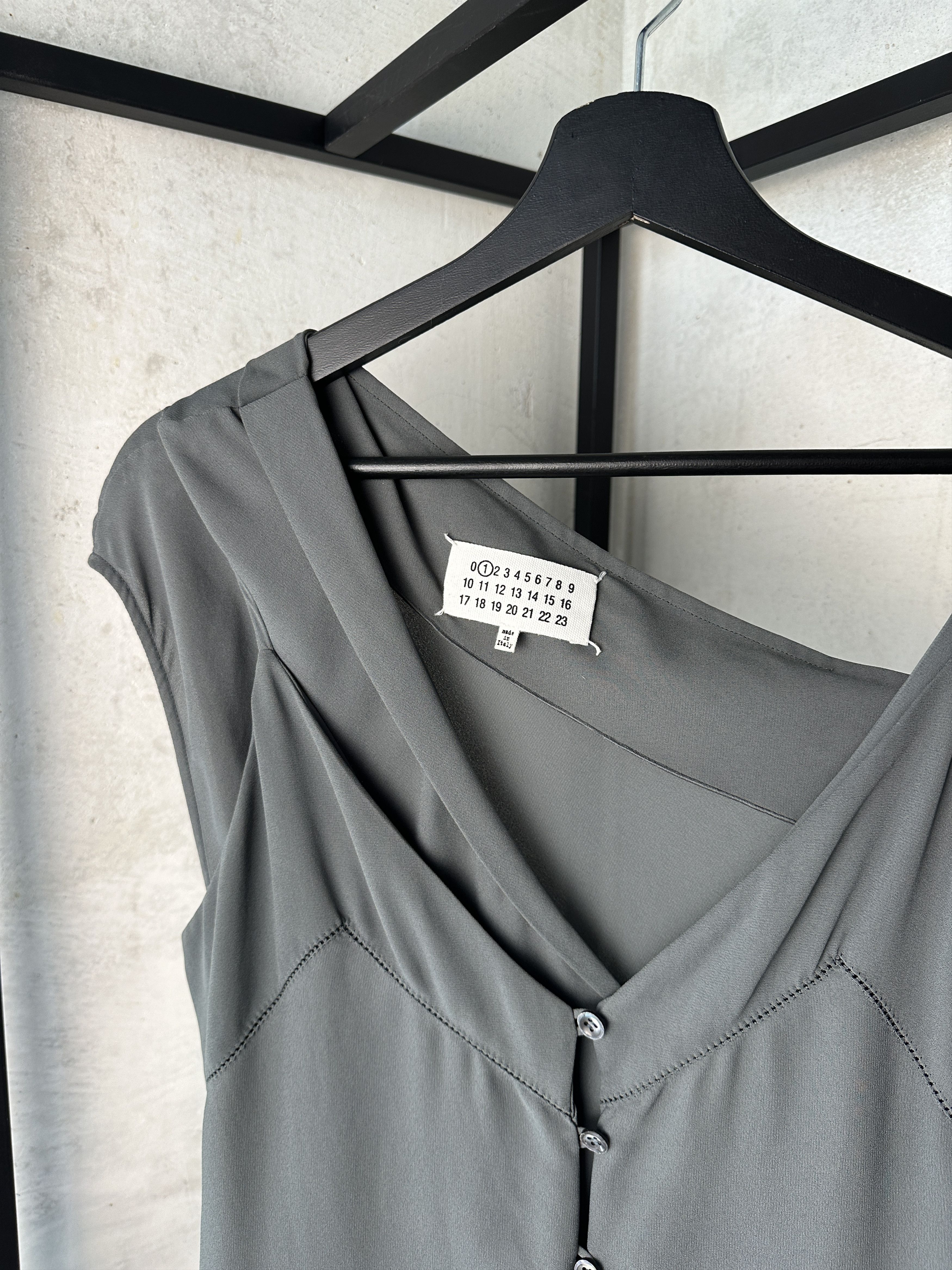 Maison Margiela MAISON MARGIELA Poly Georgette Dress Size M / US 6-8 / IT 42-44 - 4 Thumbnail