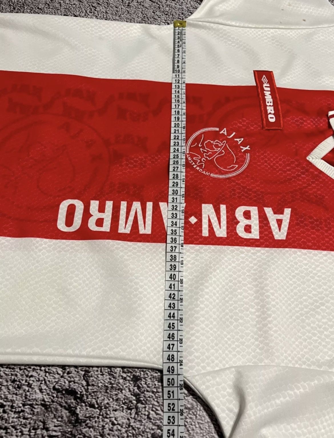 Umbro × Vintage AJAX AMSTERDAM home jersey shirt UMBRO 1998-1999 Player Size US S / EU 44-46 / 1 - 11 Thumbnail