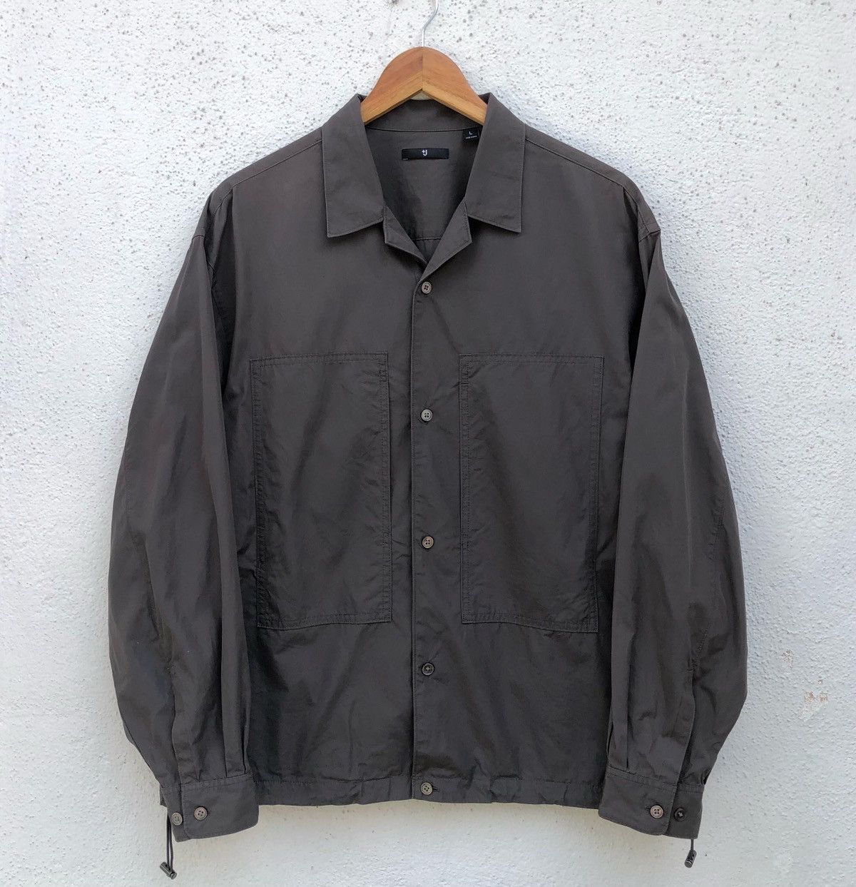 Jil Sander × Uniqlo +J Supima Cotton Oversized Double Pocket Long Sleeve Shirt Size US L / EU 52-54 / 3 - 8 Thumbnail