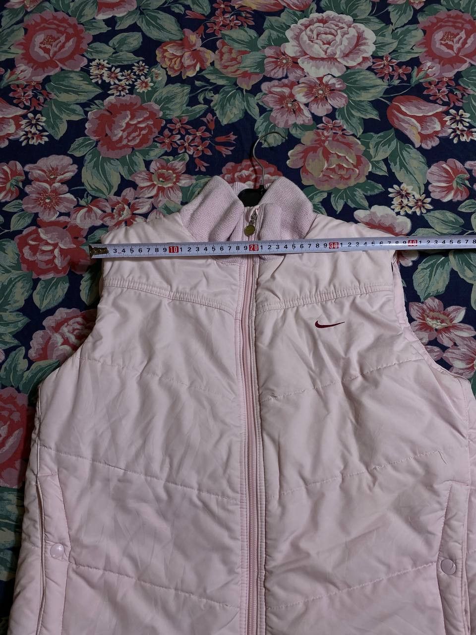 Nike × Vintage Vintage Nike 90’s Y2K Style Red Drill Down Vest Puffer Size US M / EU 48-50 / 2 - 2 Thumbnail