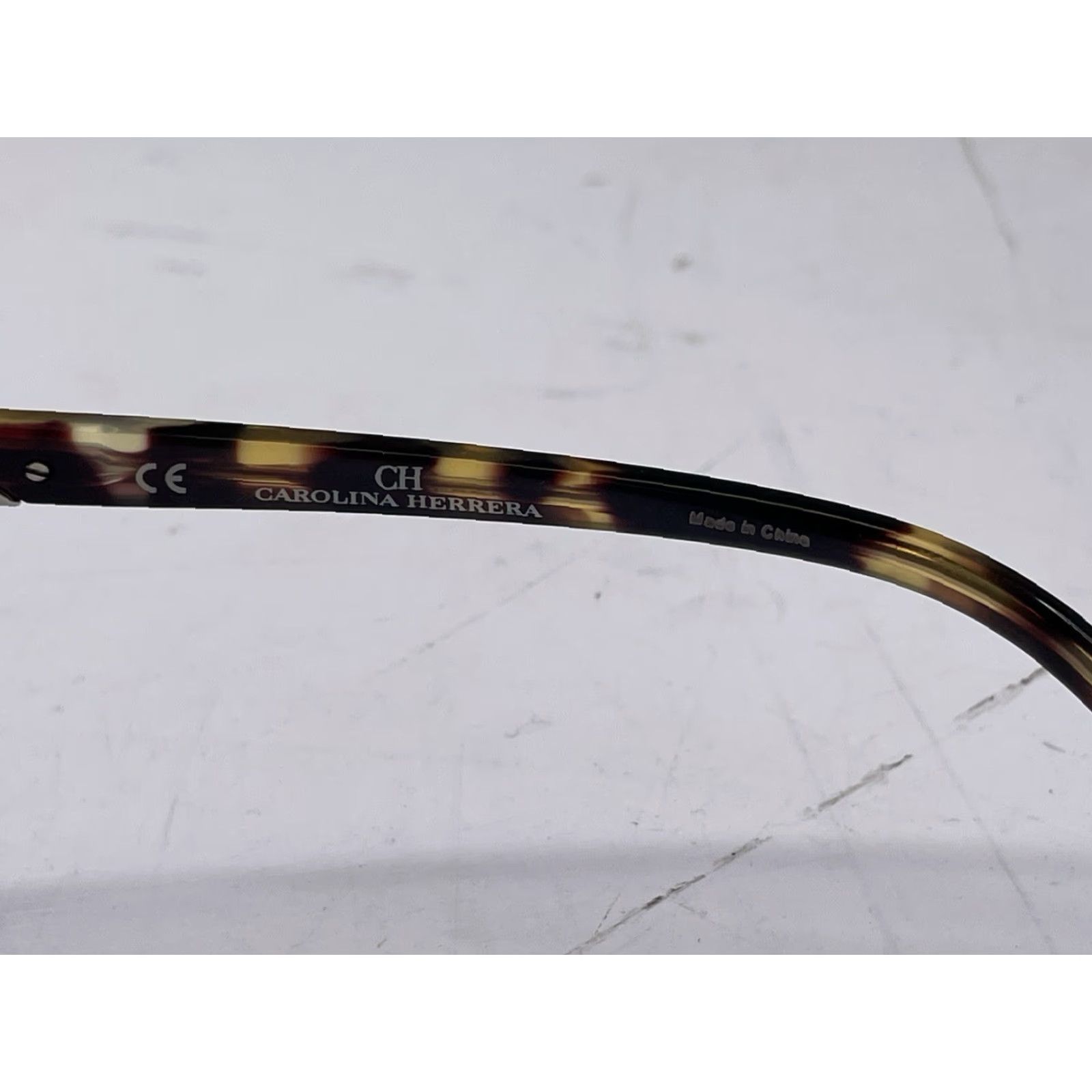 Carolina Herrera Carolina Herrera Sunglasses Cat Eye Unisex Adults Frames Only Brown Tinted Polycarbonate Acetate Tortoise Multicolor Size ONE SIZE - 4 Thumbnail