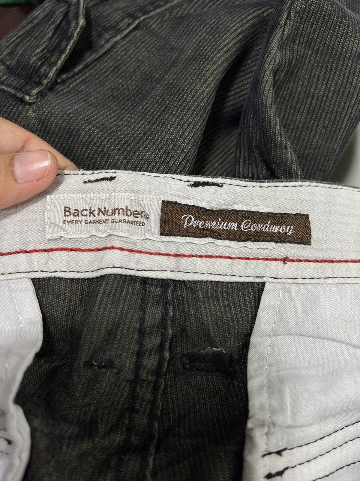 Japanese Brand 🔥 BACK NUMBER UTILITY CARGO 3 QUATER SHORT PANTS Size US 30 / EU 46 - 11 Thumbnail