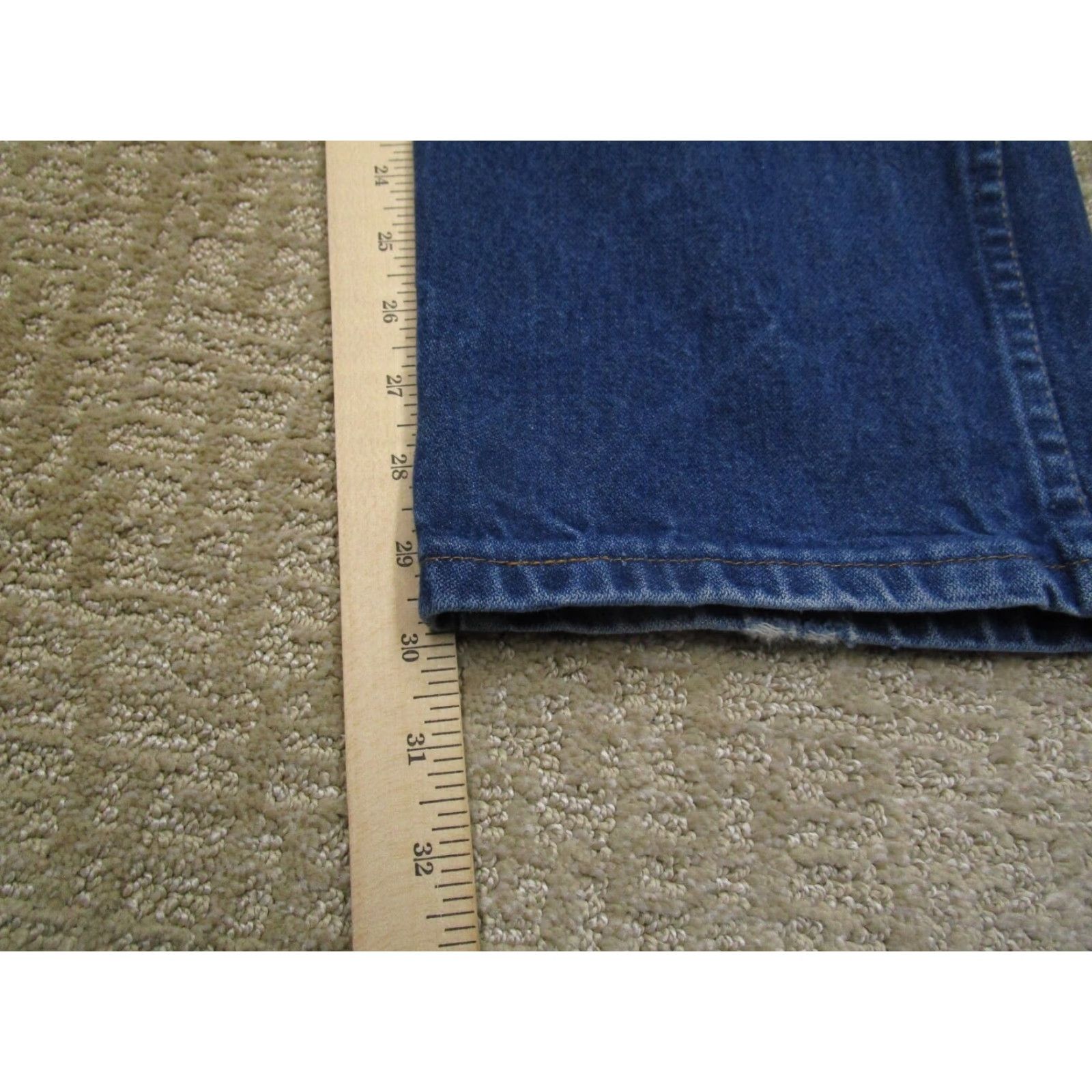 Wrangler Wrangler Jeans Men 38x30 Dark Wash Original Fit Cowboy Cut Jeans Casual 5-Pocket Denim Wrangler 13MWZ Mens Boots Size US 38 / EU 54 - 7 Thumbnail