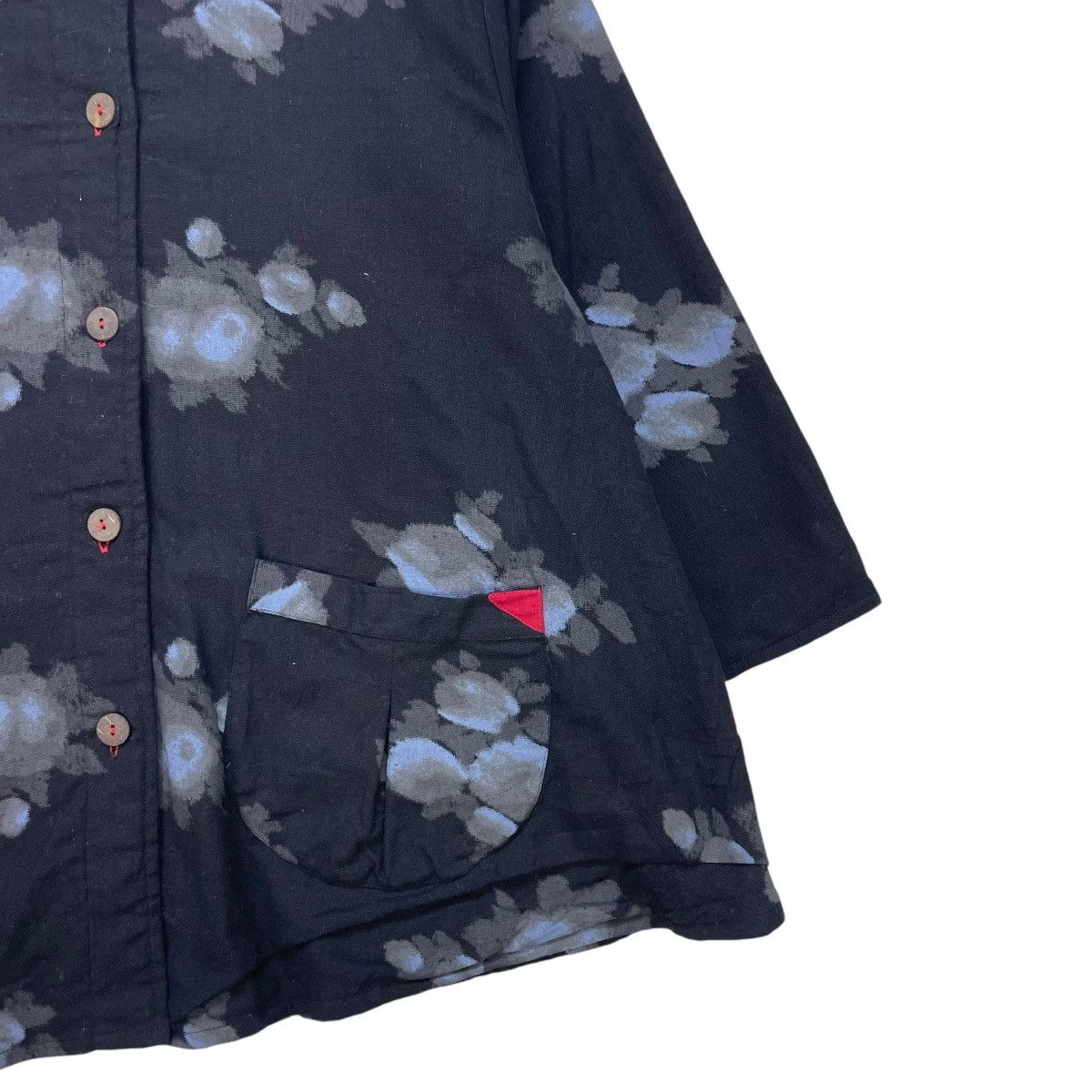 Issey Miyake × Japanese Brand Japanese Brand Chinese Baggy Jacket Inspired Issey Miyake Size M / US 6-8 / IT 42-44 - 4 Thumbnail