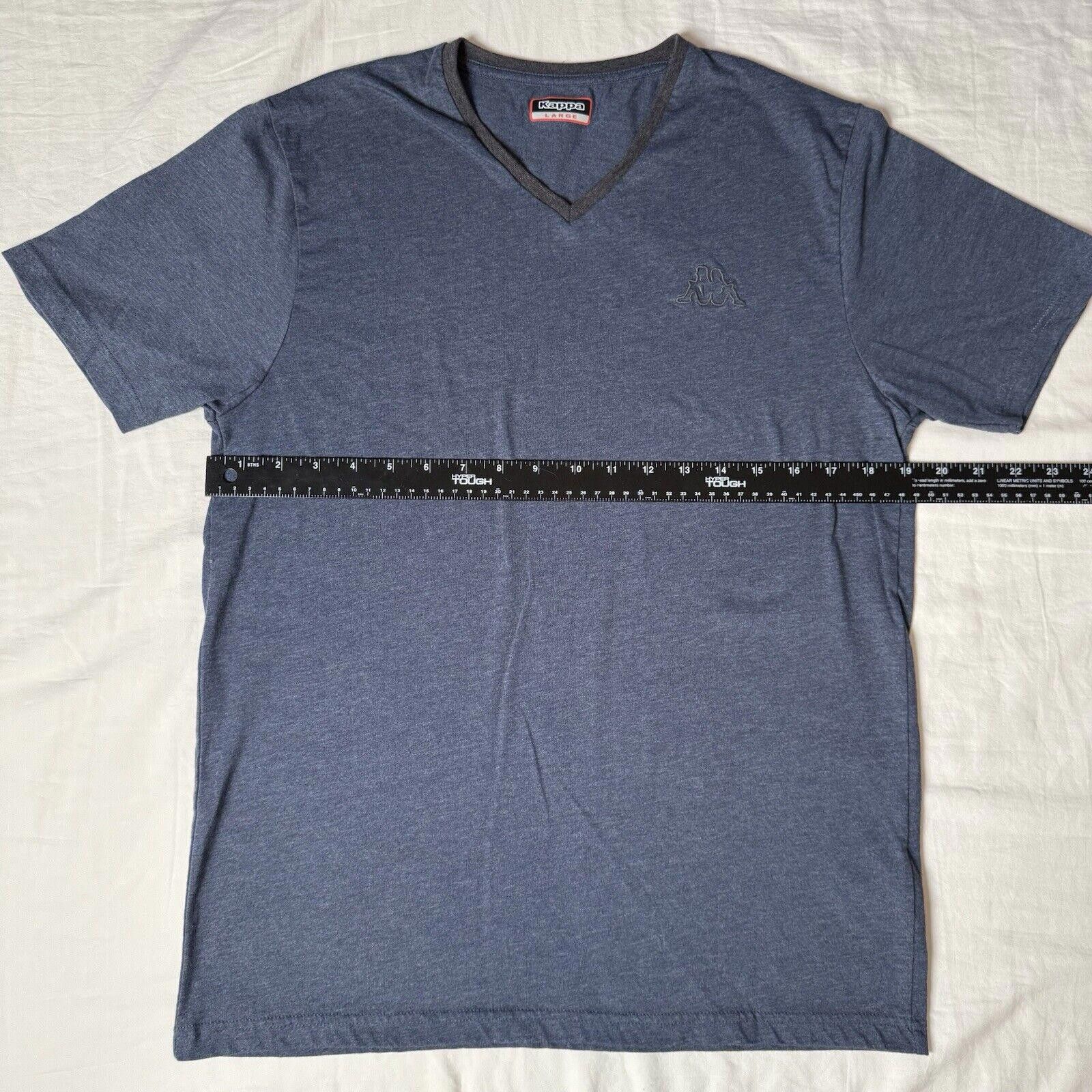 Kappa Kappa Logo V-Neck T-Shirt Soccer Men’s L Size US L / EU 52-54 / 3 - 6 Thumbnail