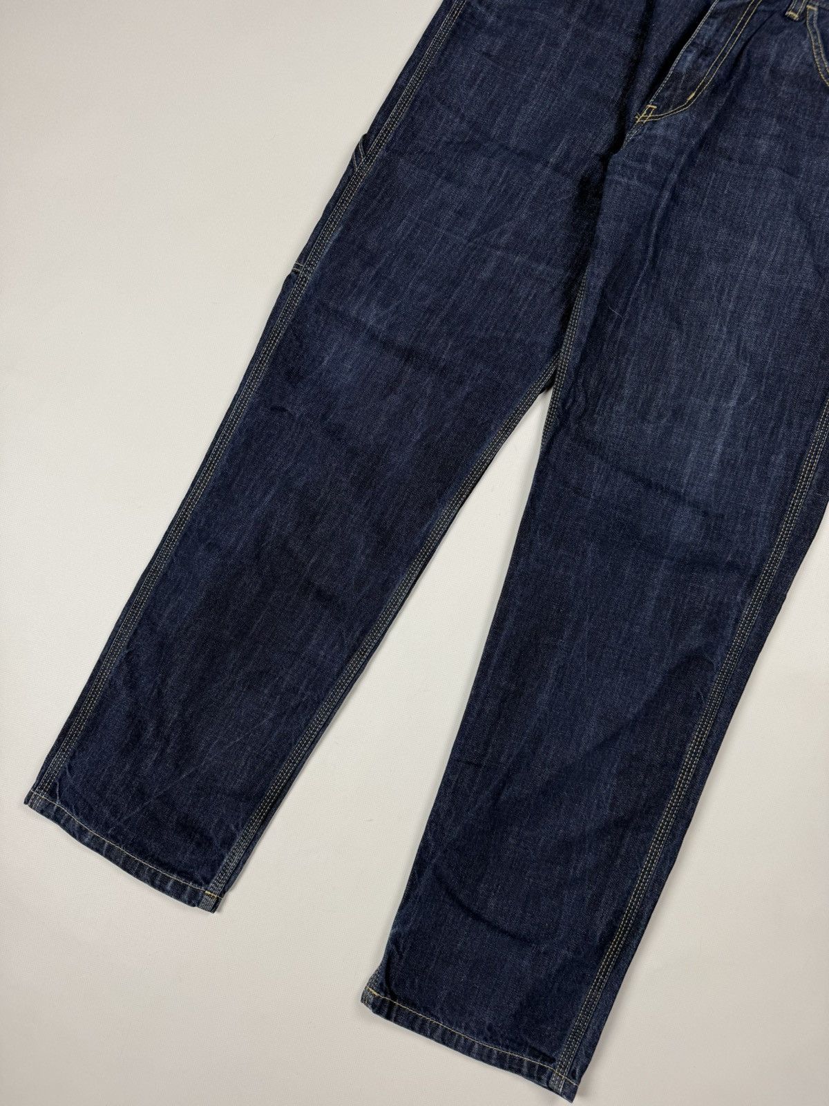 Carhartt Carhartt Men’s Fort Carpenter Workwear Denim Jeans Pants Size US 36 / EU 52 - 13 Thumbnail