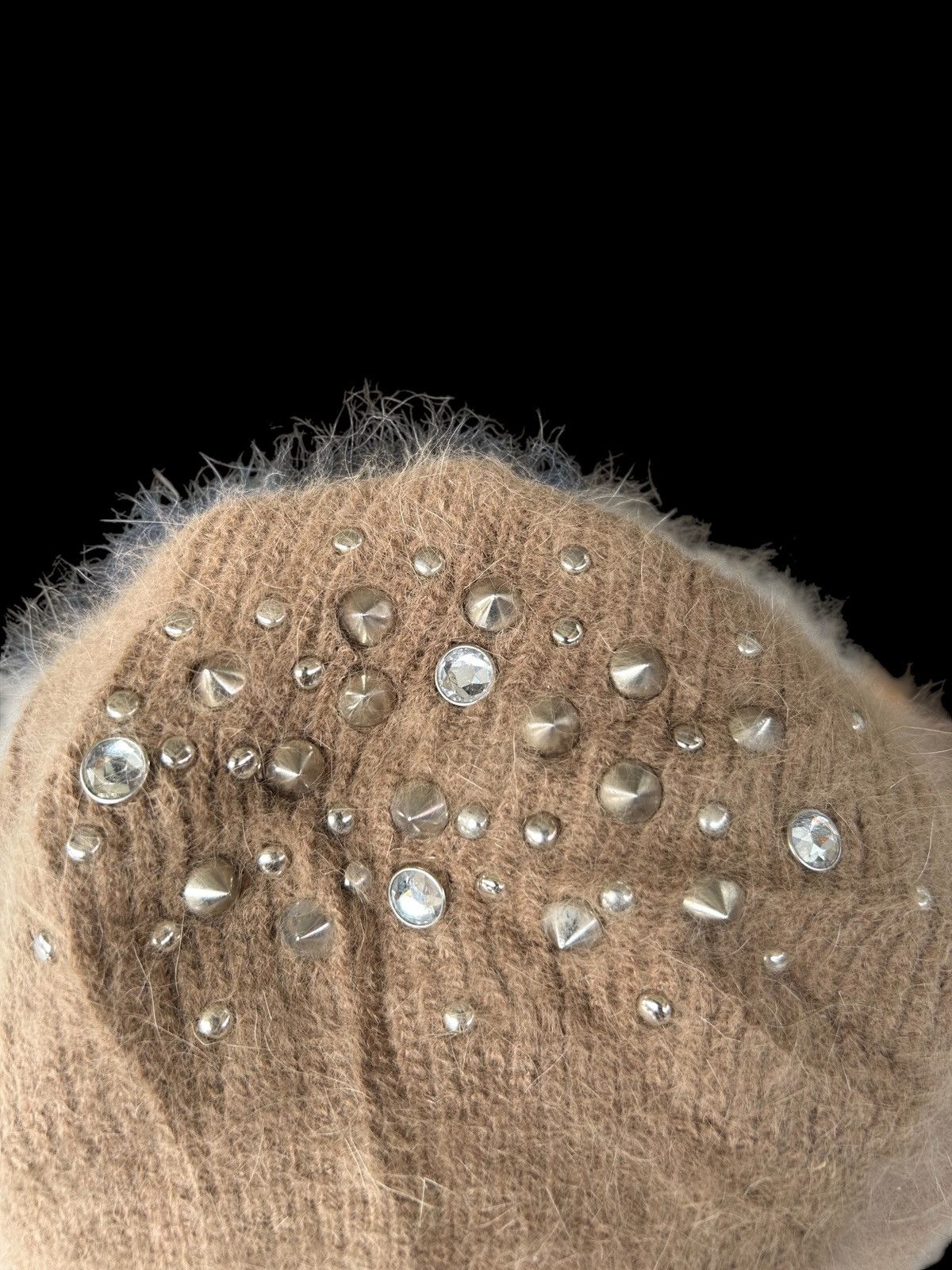 Japanese Brand × Kapital × Vintage CECIL Mc BEE Punk Bondage Style fur Hats 🎌☠️☠️ Size ONE SIZE - 2 Thumbnail