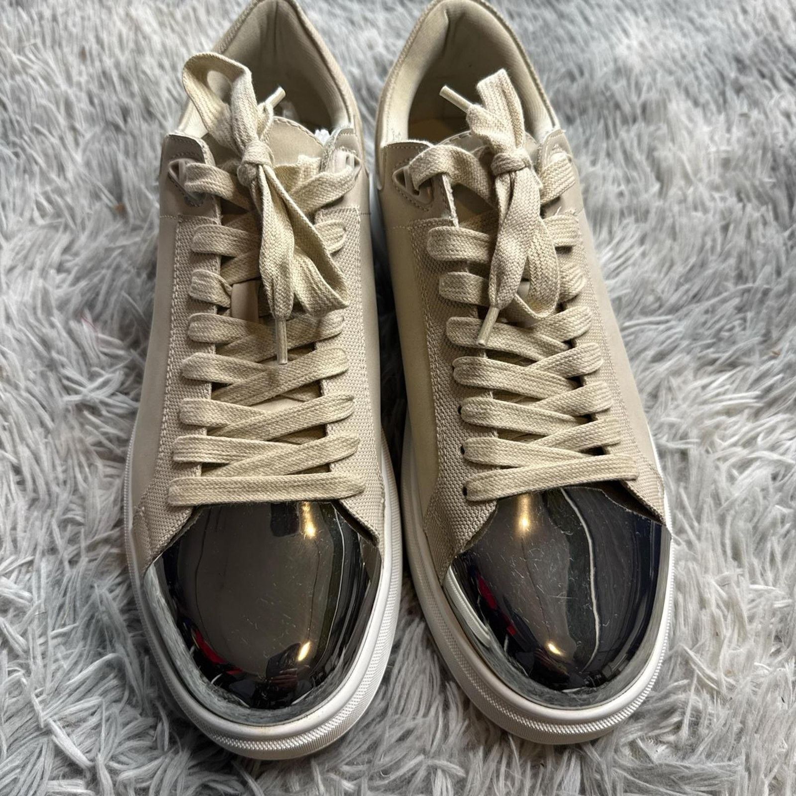 Aldo Aldo mens tan and black Size US 11 / EU 44 - 6 Thumbnail