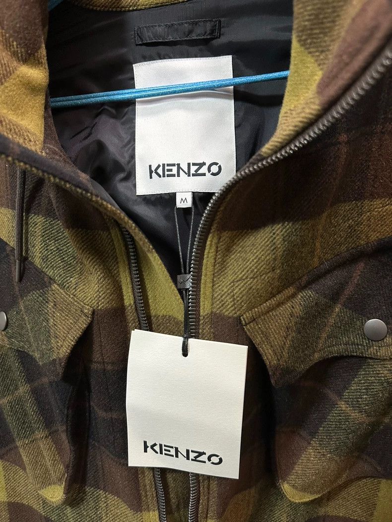 Kenzo KENZO Color patch men's wool jacket coat Size US M / EU 48-50 / 2 - 8 Thumbnail