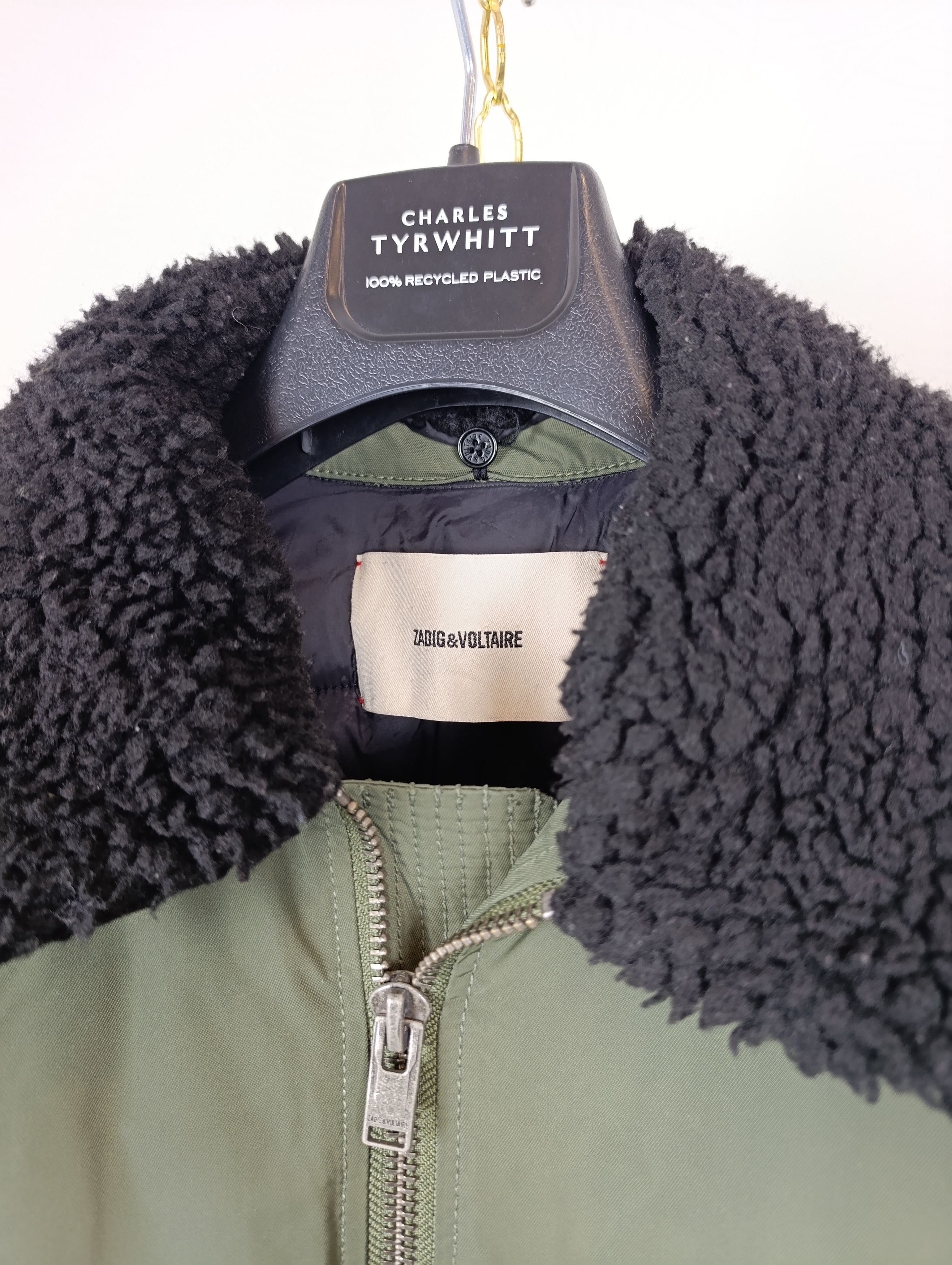 Zadig & Voltaire ZADIG VOLTAIRE MENS MATE NYLON TWILL BOMBER JACKET Size US XL / EU 56 / 4 - 3 Thumbnail