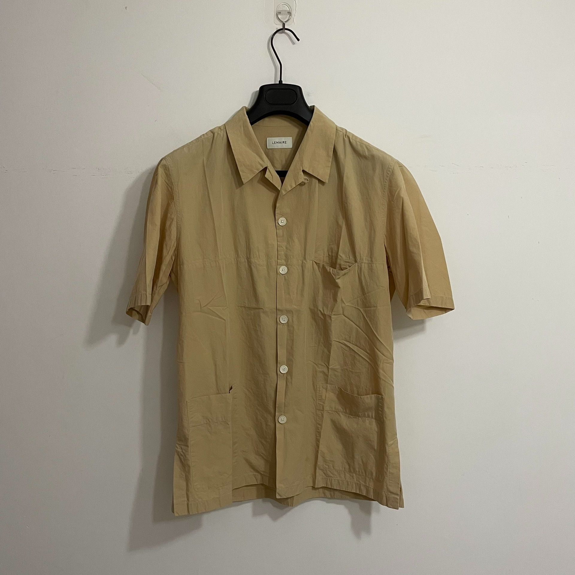 Lemaire Lemaire 17SS Pocket Short-Sleeve Shirt Size US S / EU 44-46 / 1 - 1 Thumbnail