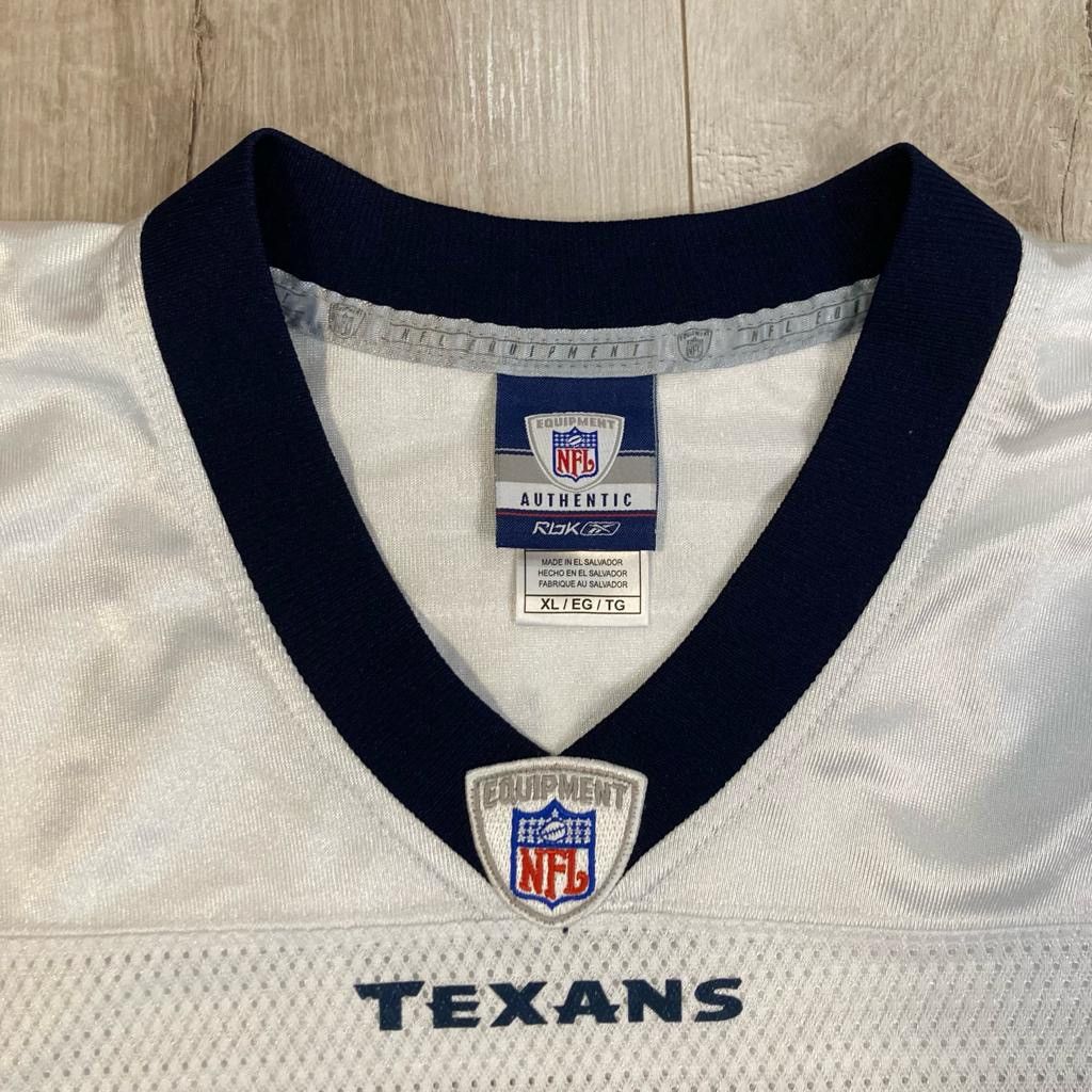 NFL Houston Texas NFL White Jersey Shirt Tee Mogens Krogh Size US XL / EU 56 / 4 - 4 Thumbnail