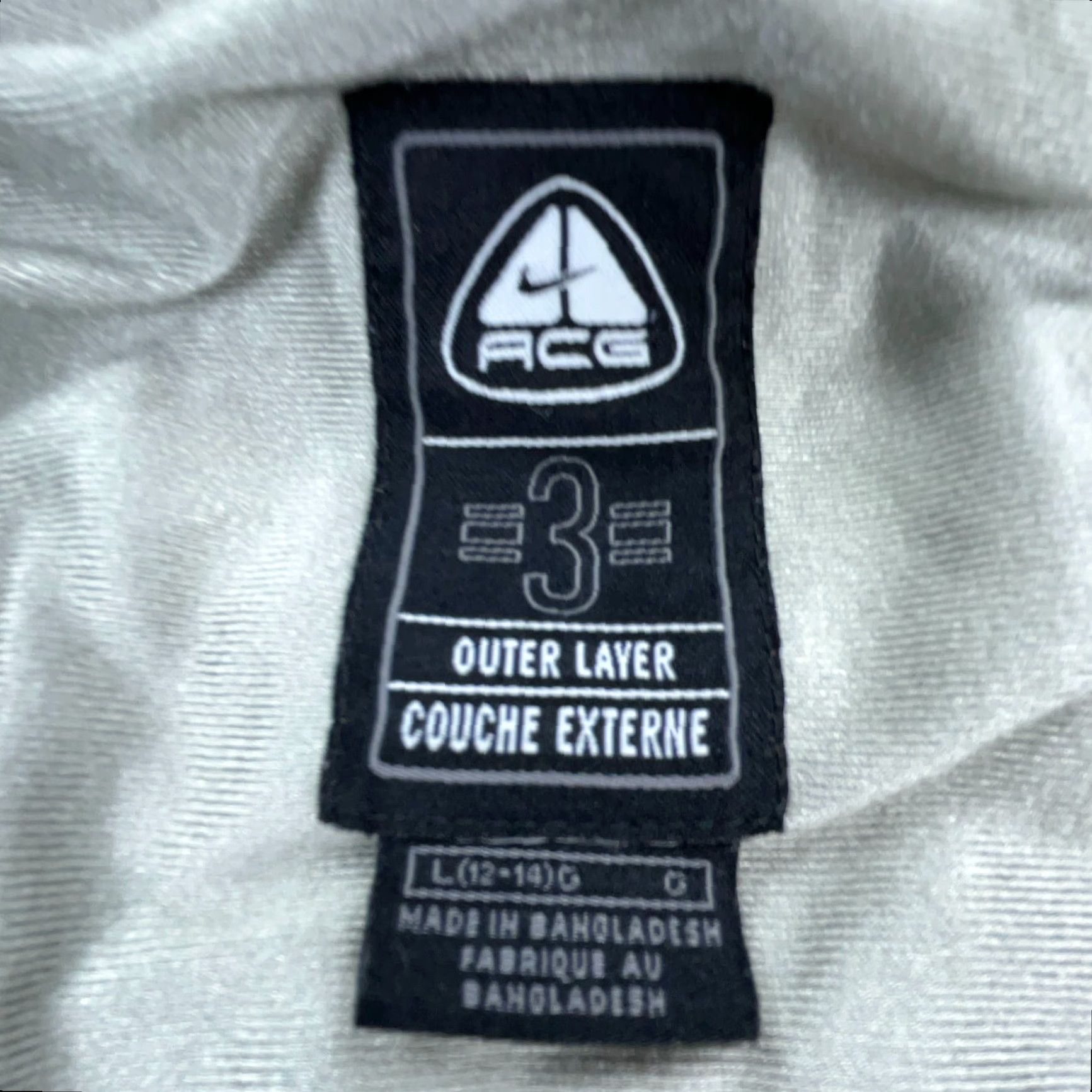 Nike ACG Nike ACG Jacket Women L Yellow Gray Storm Parka Coat Outer Layer Mid-Length Zip Hooded Waterproof Windproof 3 VTG Y2K Mens Womens Girls Boys Size L / US 10 / IT 46 - 5 Thumbnail