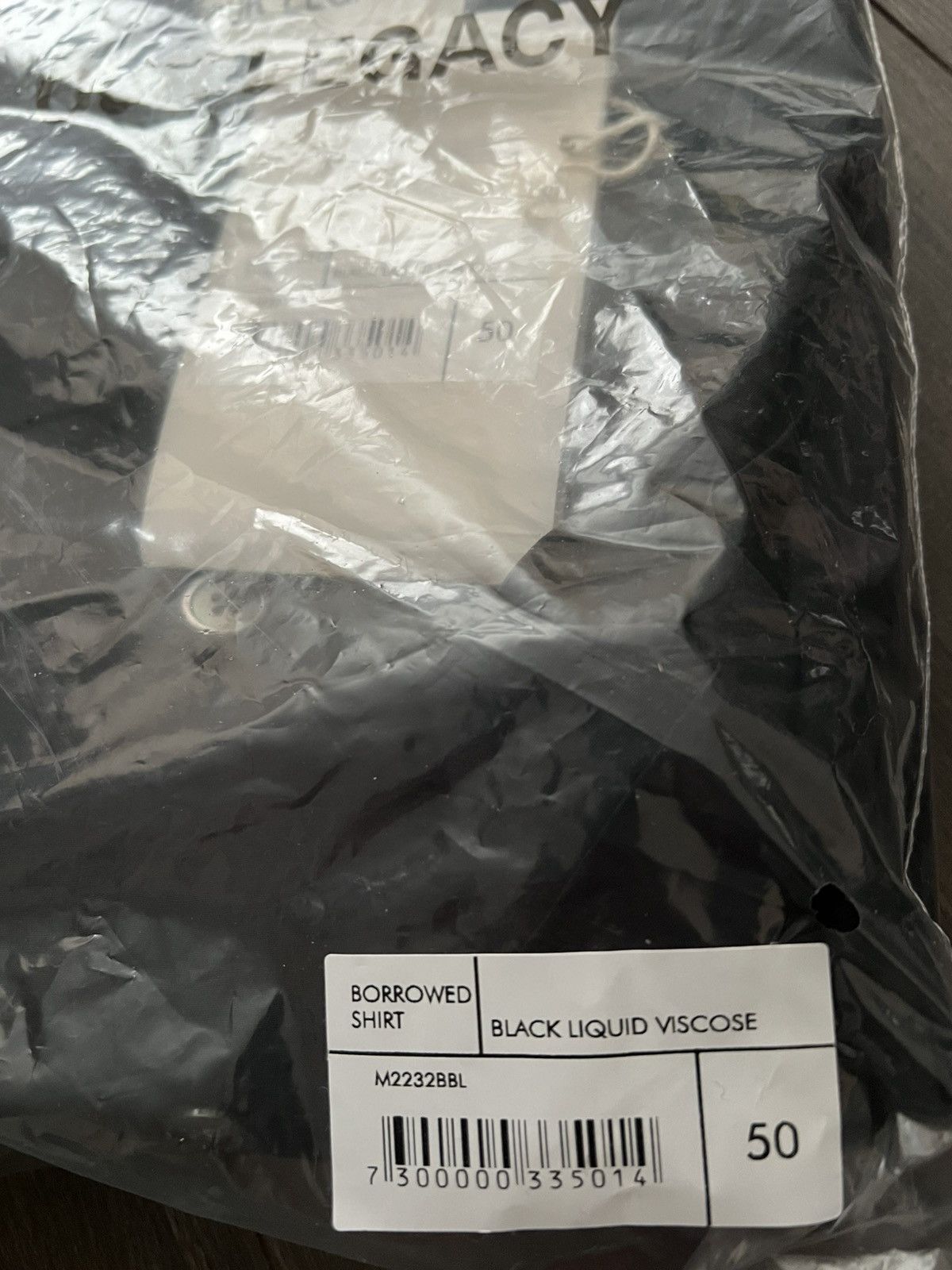 Our Legacy Our Legacy Borrowed Shirt 50 black Size US M / EU 48-50 / 2 - 11 Thumbnail