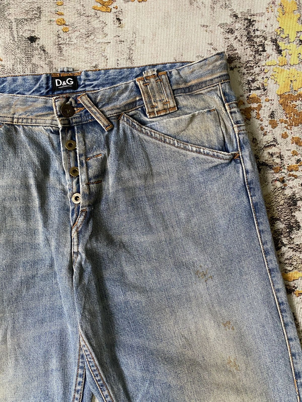 Dolce & Gabbana Dolce & Gabbana Distressed Rusty Denim Size US 34 / EU 50 - 11 Thumbnail