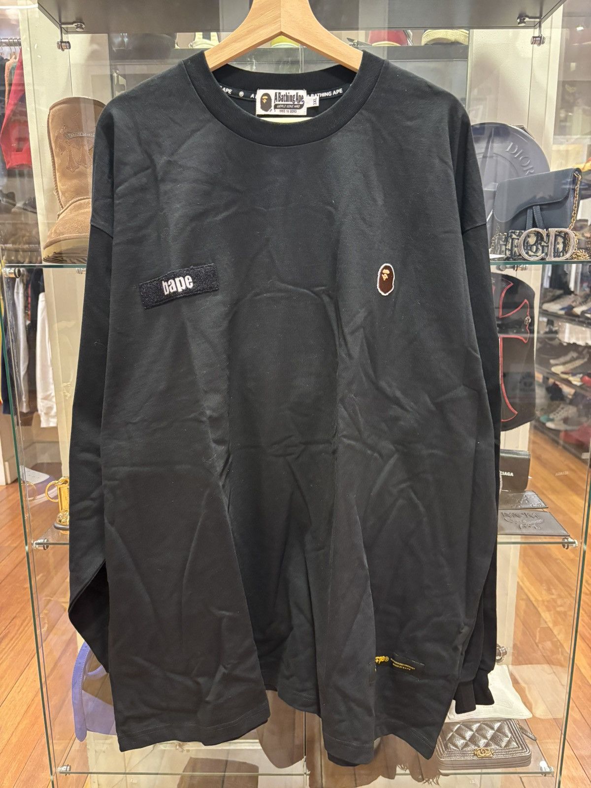 Bape Bape Patches LS Top Size US XXL / EU 58 / 5 - 1 Thumbnail