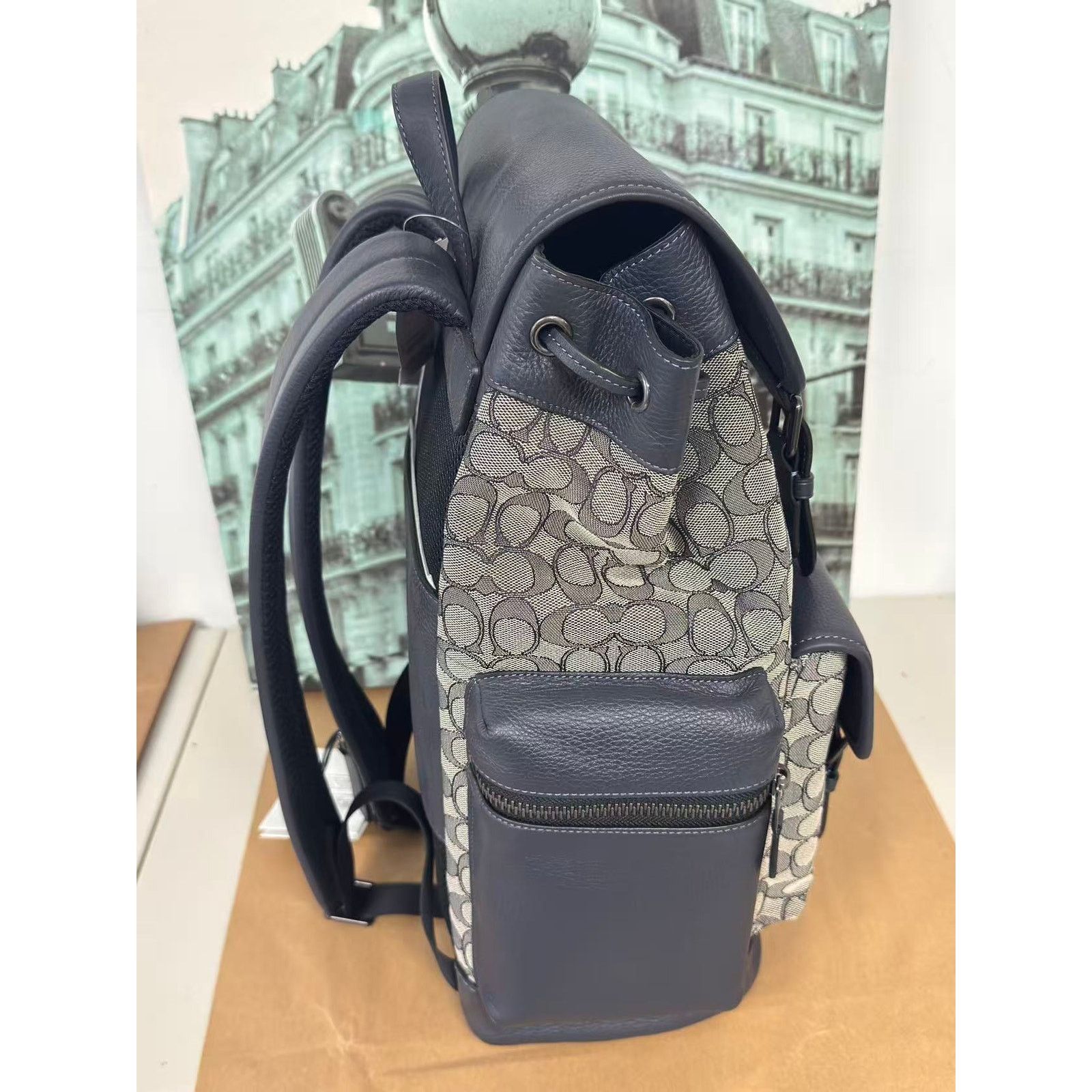 Coach Coach CE523 Sprint Backpack In Signature Jacquard Size ONE SIZE - 3 Thumbnail