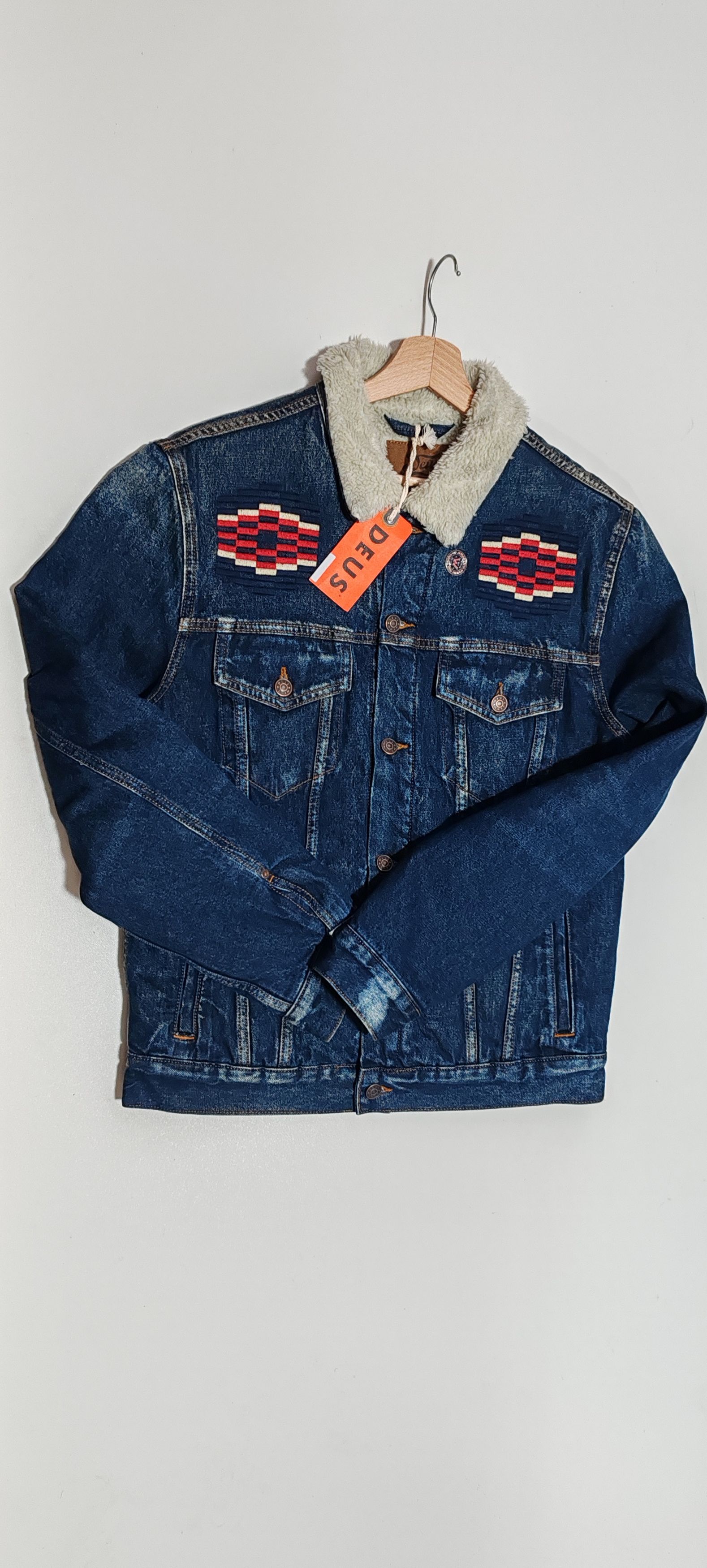 Deus Ex Machina Veste Vintage Bleu Deus Ex Machina- 747Ronald Tg:S Size US S / EU 44-46 / 1 - 6 Thumbnail