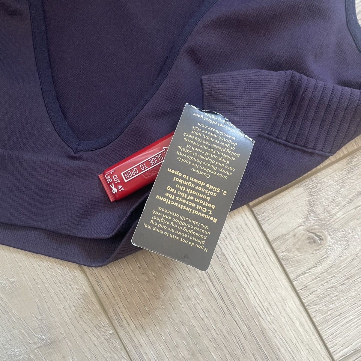 Rick Owens Rick Owens Mainline FW21 Gethsemane Eggplant Crop Top Size S / US 4 / IT 40 - 6 Thumbnail