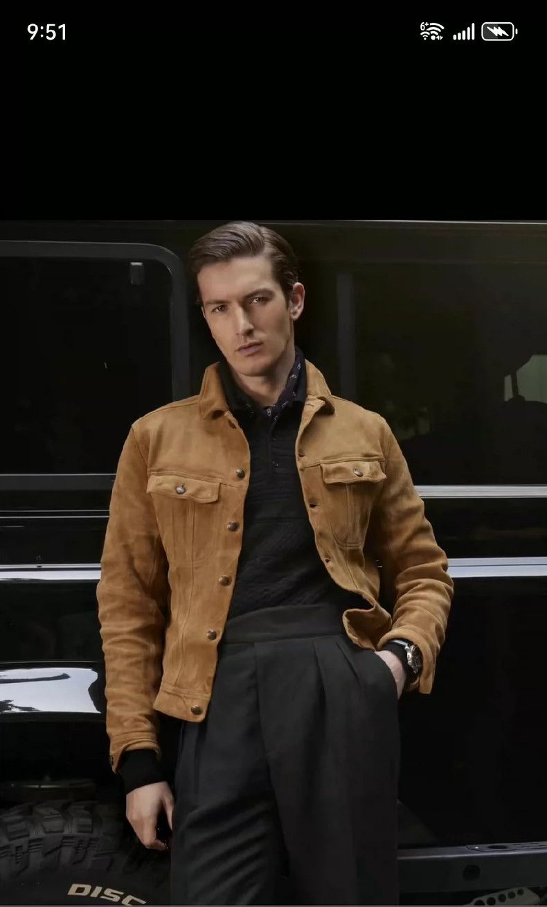 RRL Ralph Lauren RRL Ralph Lauren Men's leather jacket Size US XL / EU 56 / 4 - 9 Thumbnail