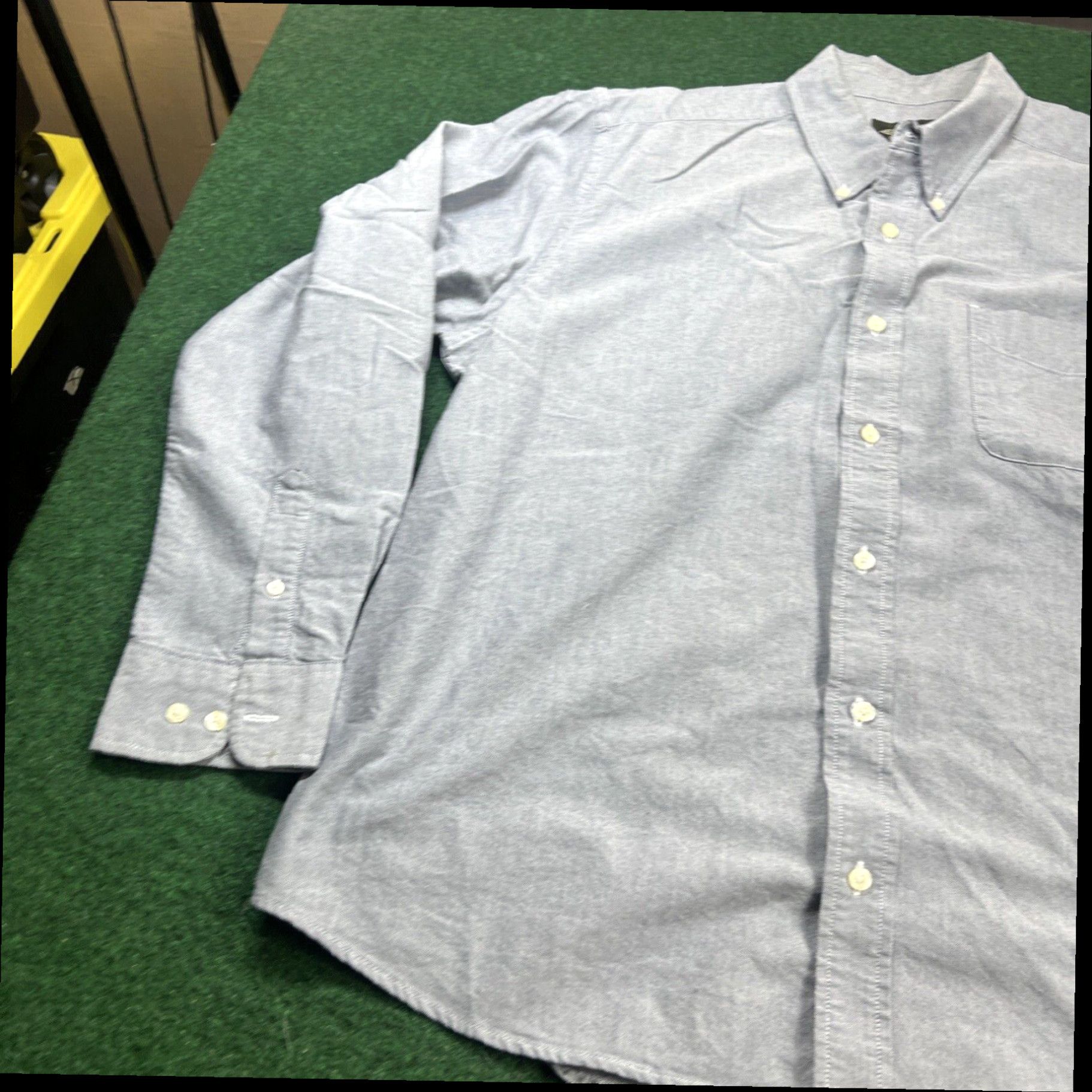 Eddie Bauer Eddie Bauer Shirt Mens XL Gray Tall Hiking Relaxed Fit Button Up Collared Casual Size US XL / EU 56 / 4 - 2 Thumbnail