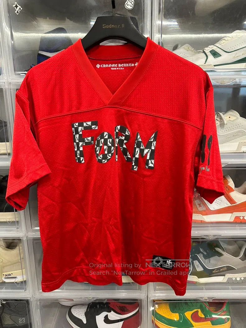 Chrome Hearts CHROME HEARTS Size XS Mattyboy red hockey suit short sleeve Size US XS / EU 42 / 0 - 1 Thumbnail