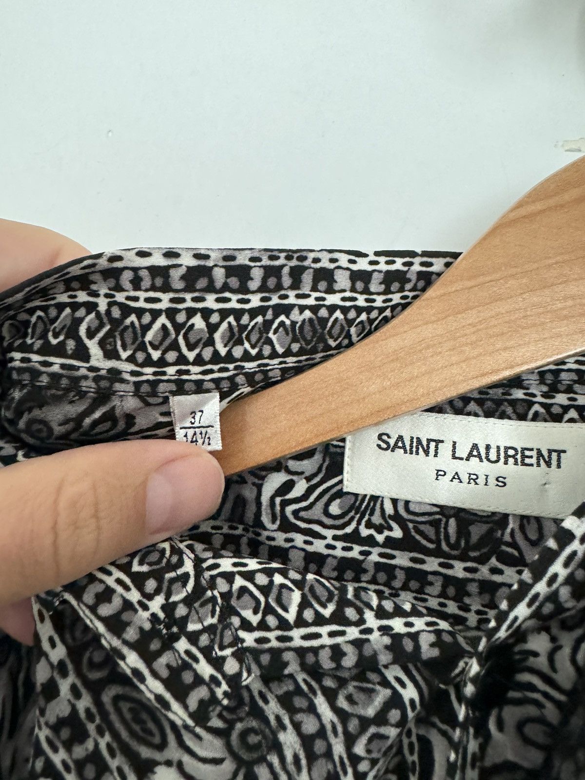 Saint Laurent Paris $990 Rare Silk Crepe Tunic 37 Size US S / EU 44-46 / 1 - 4 Thumbnail
