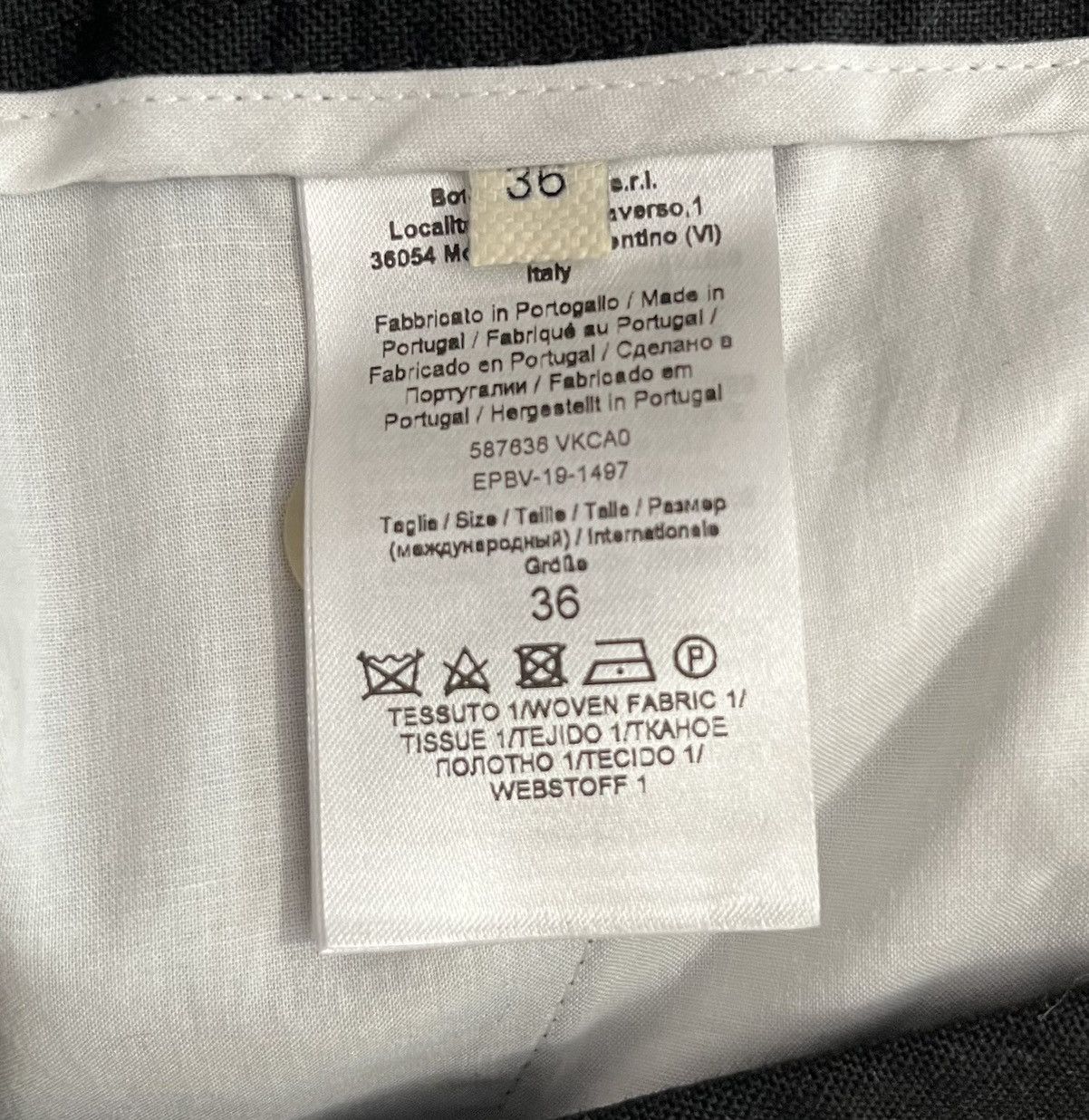 Bottega Veneta $1100 NWT Bottega Veneta 36 0 Uniform Trousers Dr Size 25" / US 0 / IT 36 - 8 Thumbnail