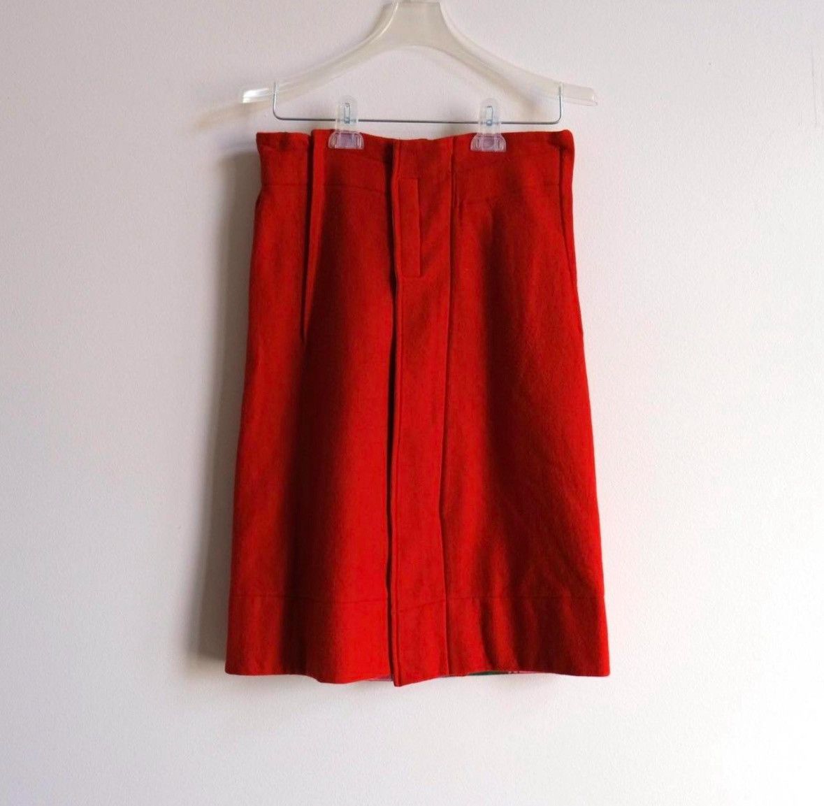 Zucca Zucca F/W 1999 double sided wool embroidered skirt Size 30" / US 8 / IT 44 - 3 Thumbnail