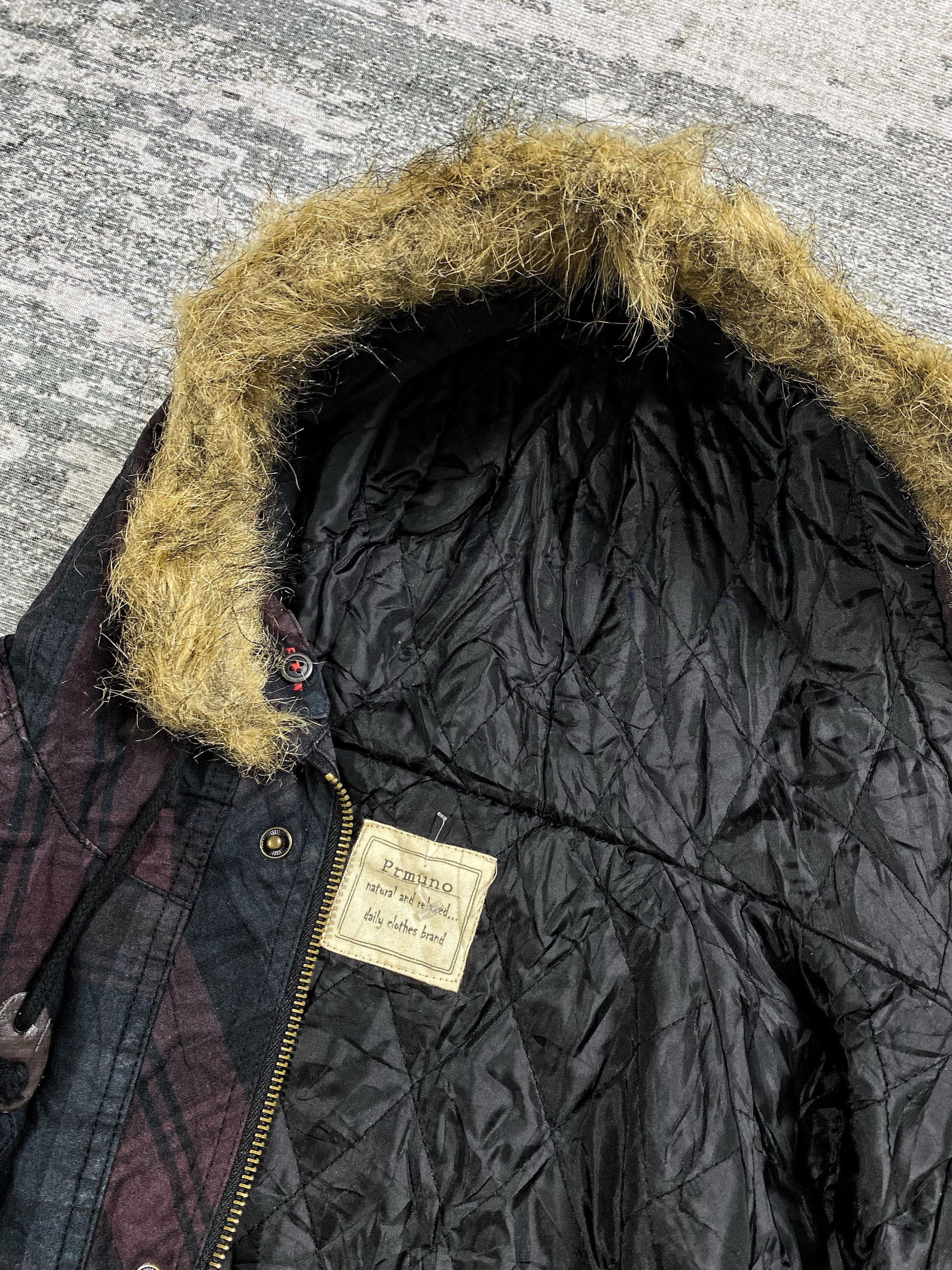 Japanese Brand 2000s Hysteric Y's Junya Gimmick Fur Hodded y2k Lgb Ifsix Size US M / EU 48-50 / 2 - 7 Thumbnail