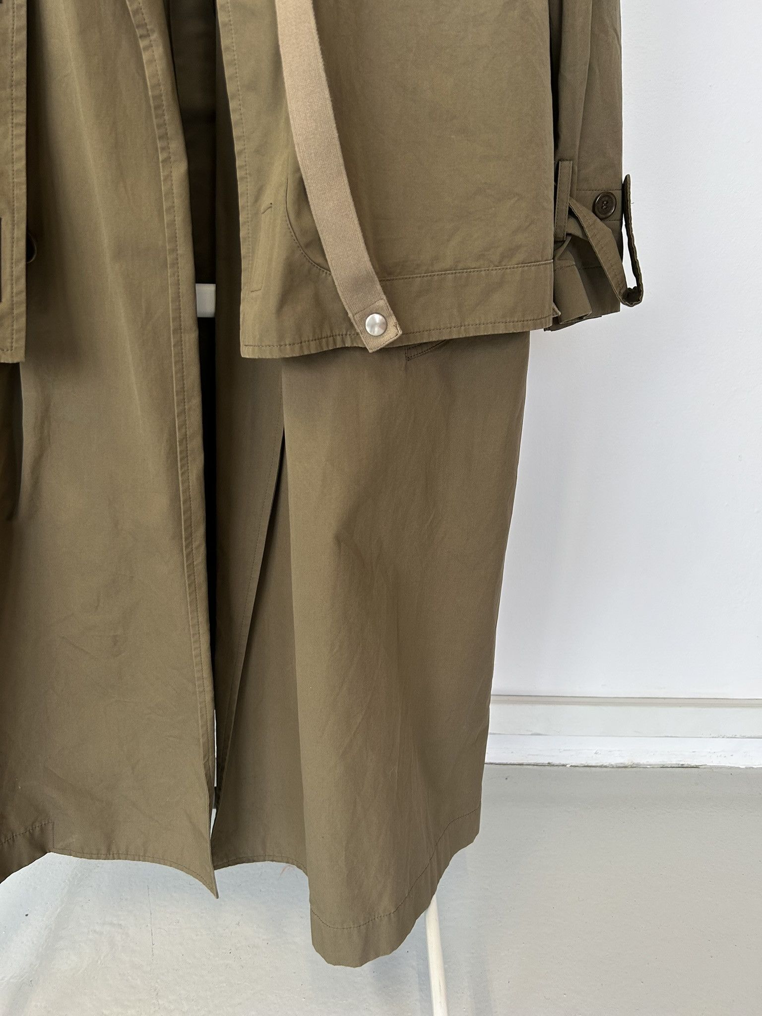 Stella McCartney 2019 Stella McCartney oversized layered trench coat Size US M / EU 48-50 / 2 - 7 Thumbnail