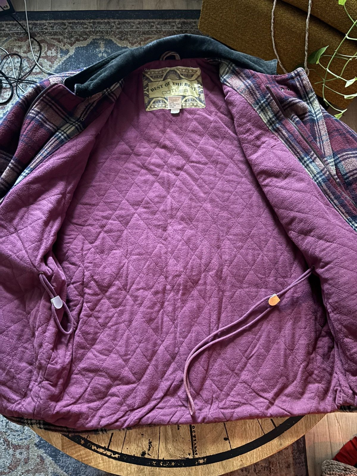 Polo Ralph Lauren Vintage Cotler Plaid Metal Fireman Toggle/Clasp Heavy Jacket Size US M / EU 48-50 / 2 - 5 Thumbnail