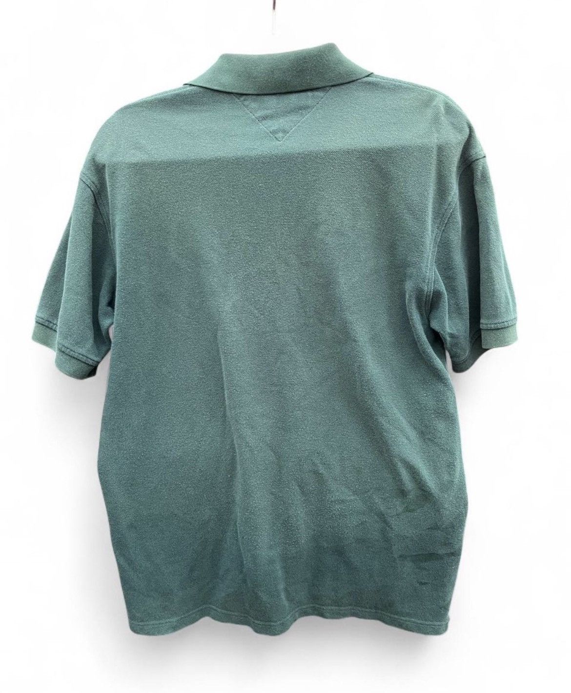Tommy Hilfiger Vintage 90s Tommy Hilfiger Green/Blue Polo L Size US L / EU 52-54 / 3 - 2 Thumbnail